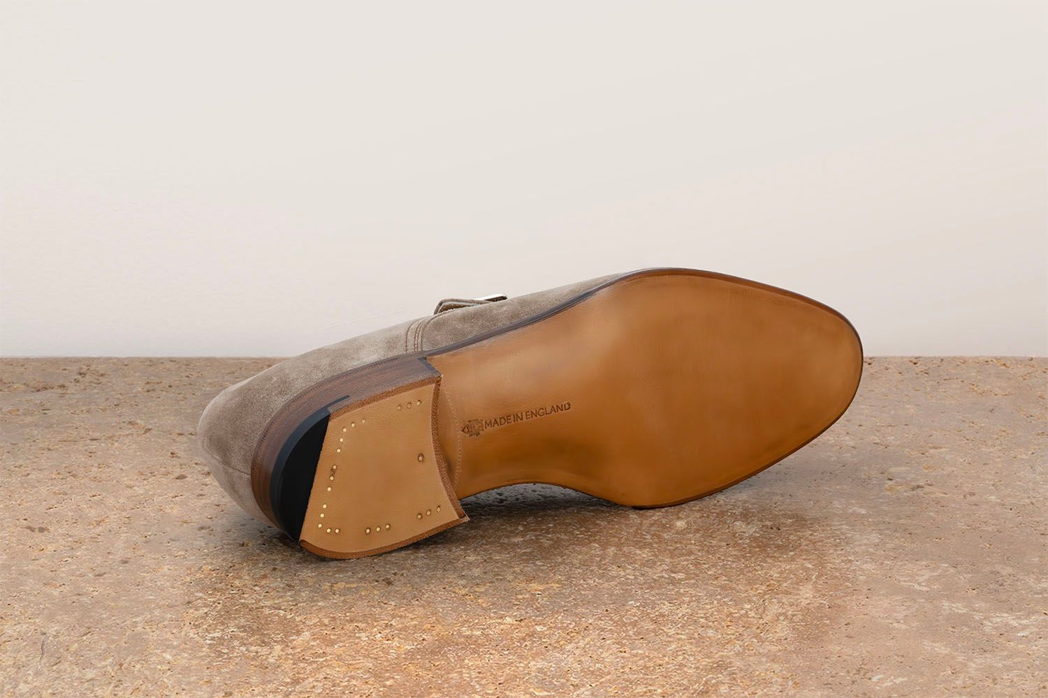 EDWARD GREEN Mercer - Scarpa Con Fibbia - Mushroom  MERCER