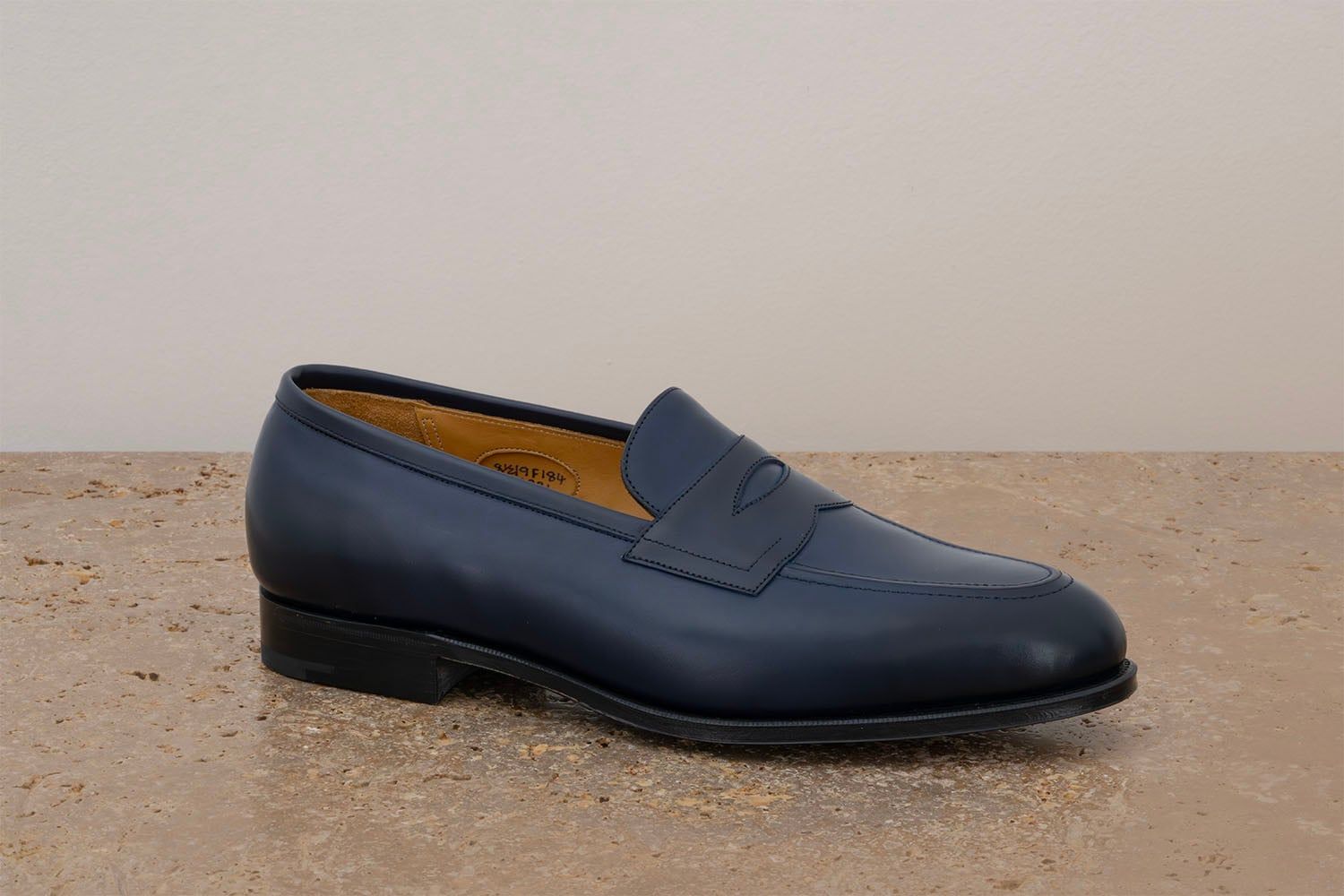 EDWARD GREEN Piccadilly - Mocassino Classico - Navy Antique  PICCADILLY