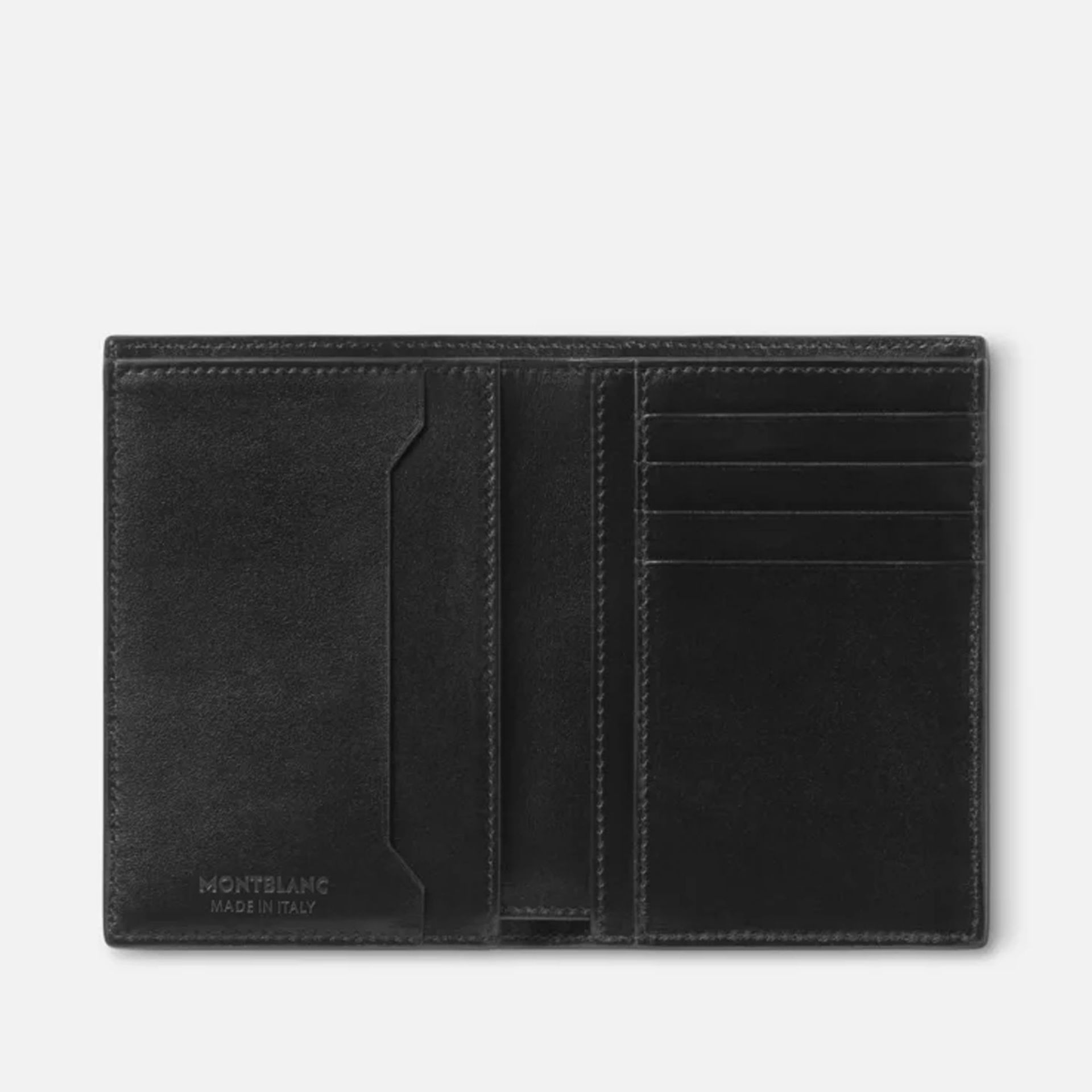 MONTBLANC Portafoglio in Pelle Nera Meisterstück 4 Scomparti  198317