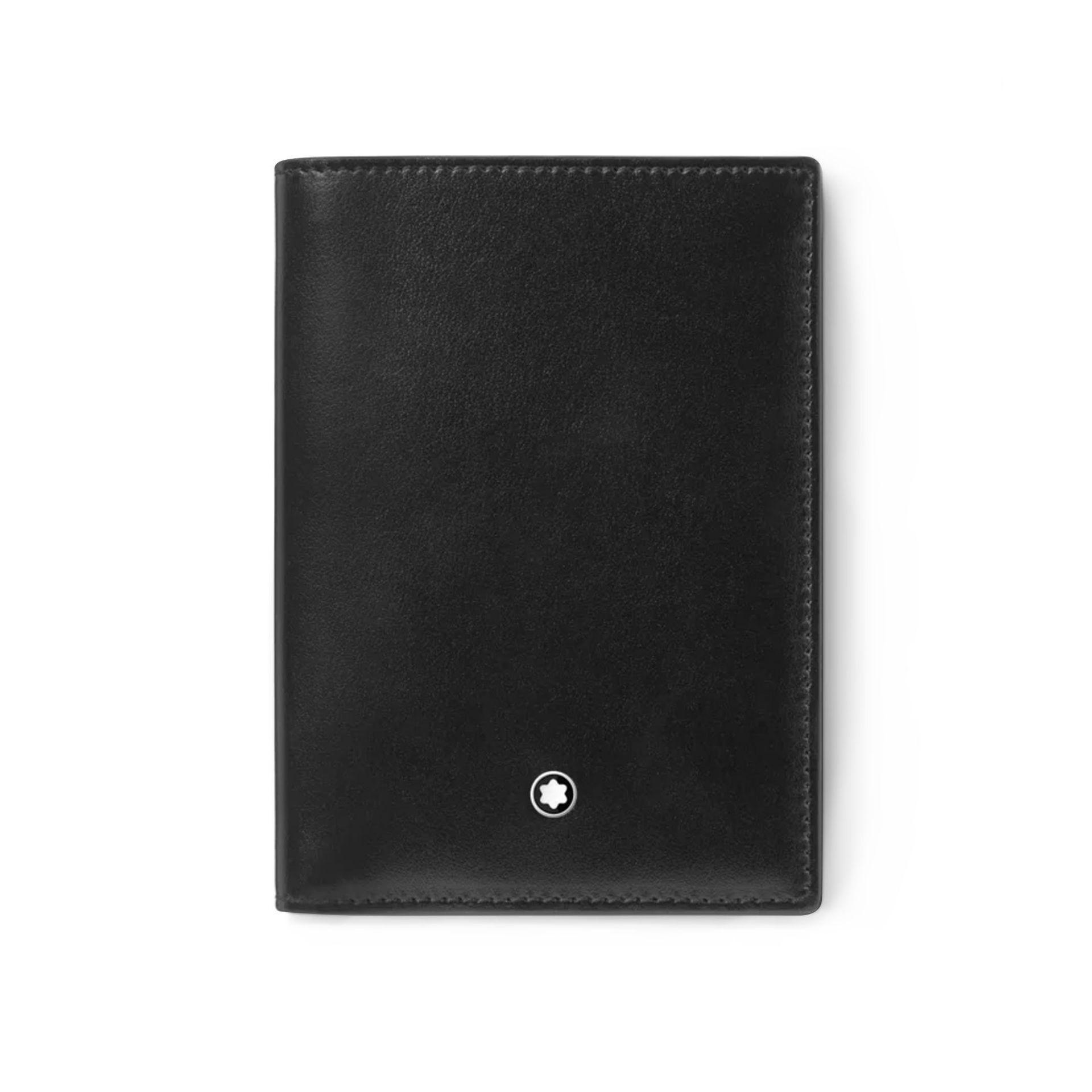 MONTBLANC Portafoglio in Pelle Nera Meisterstück 4 Scomparti  198317