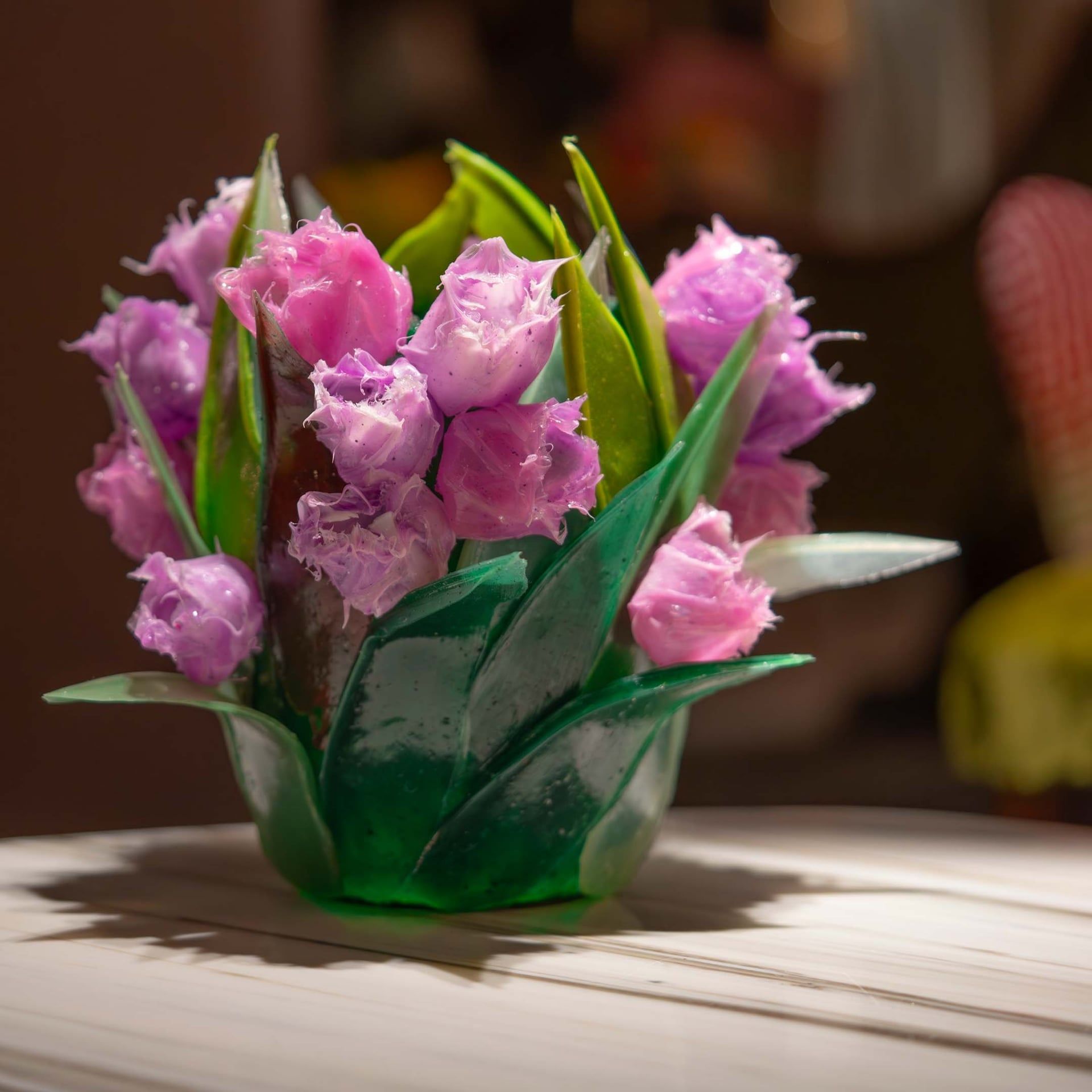 GIGLIOLA SCAGLIOTTI Vaso In Silicone Tully Lilla Edizione Astrua 27 CM X H 27 CM VASES003