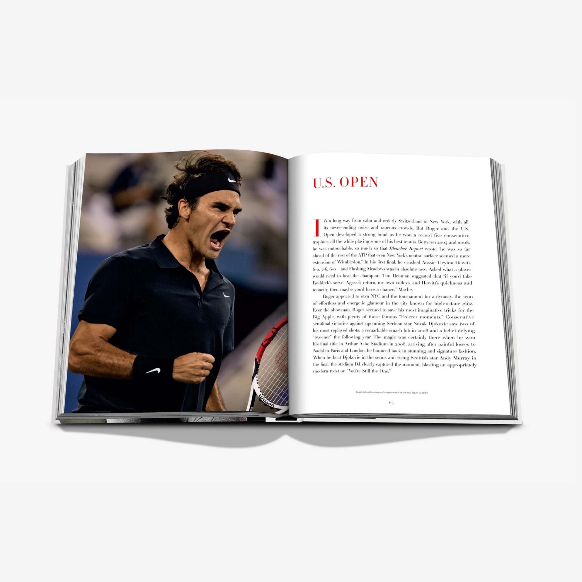 ASSOULINE Libro Federer 25 x 4 x H 33 CM 9781649802385