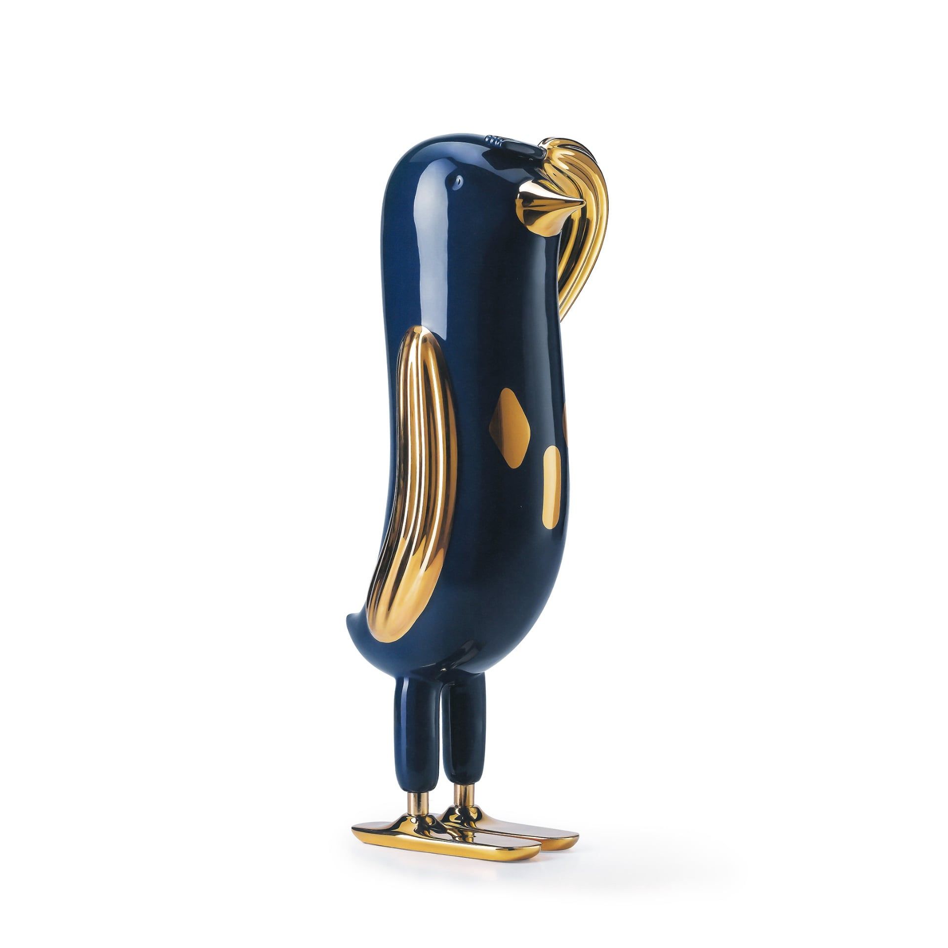 BOSA Scultura Hopebird Blu Pavone (Jaime Hayon) 33 CM - H 72 CM A-H40/GB/49