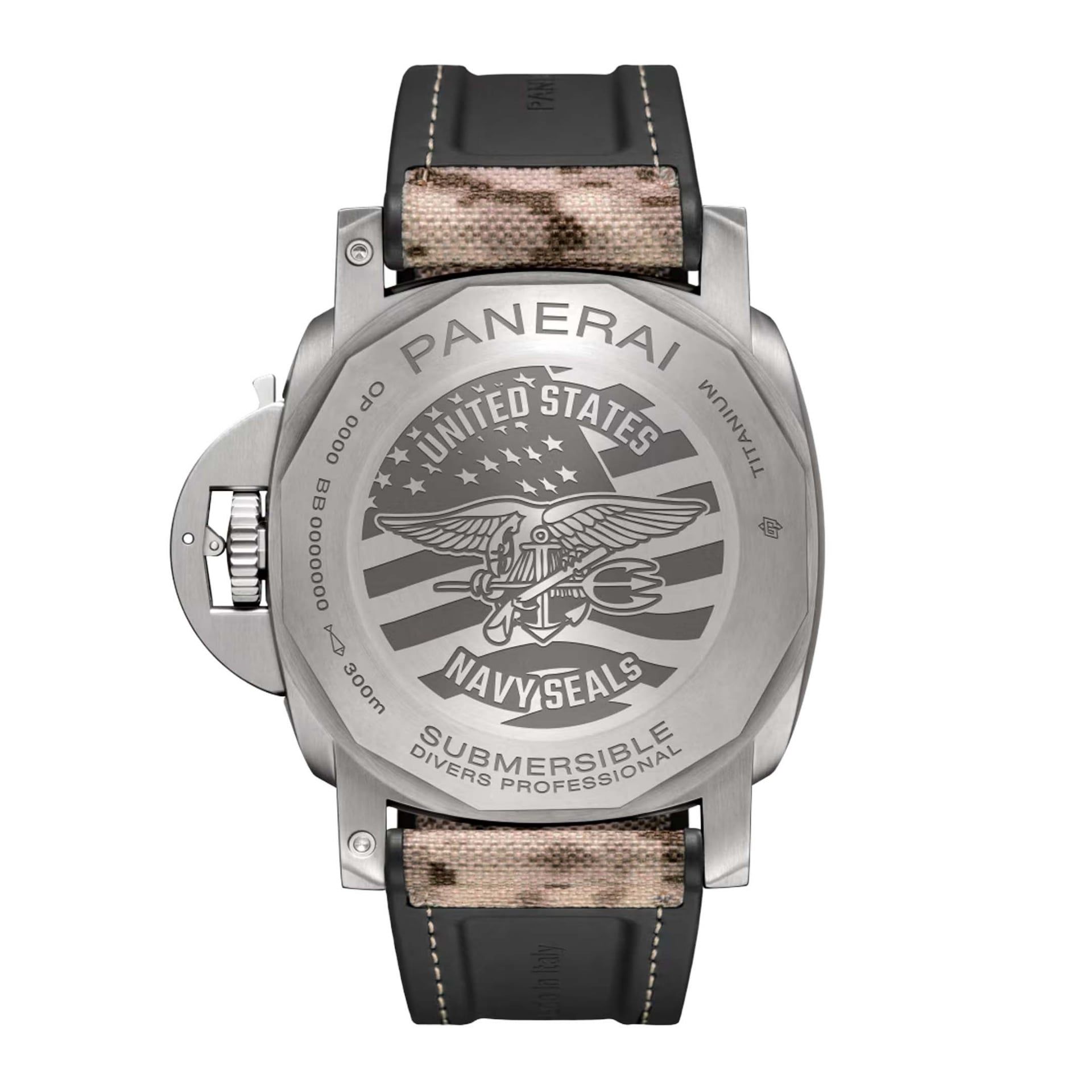 PANERAI Submersible Navy SEALs Titanio 47 MM PAM01669