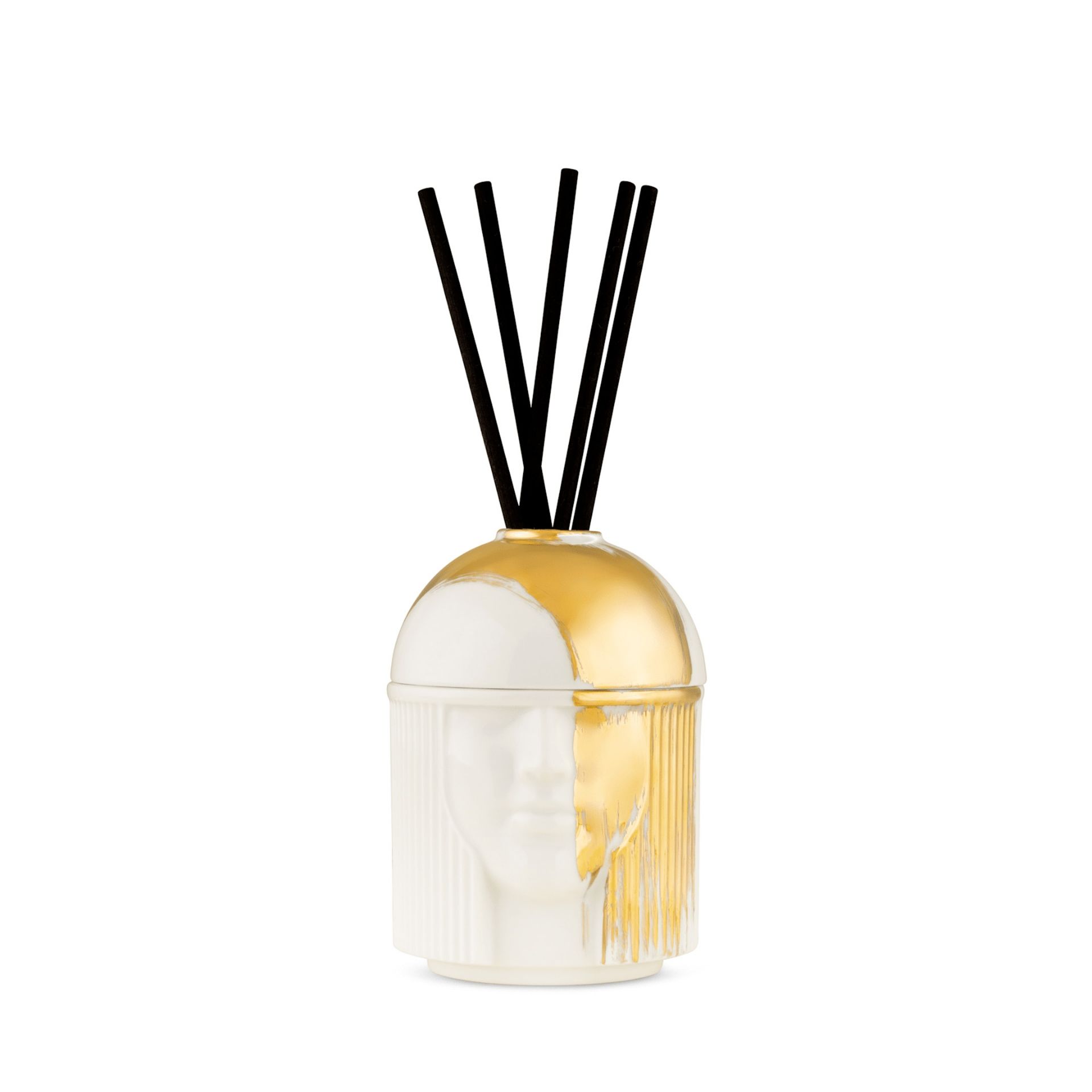 GINORI 1735 Porta Diffusore LCDC L'Amazzone White-Gold 500 ml 179RG00 FCO020LX0150G00132800