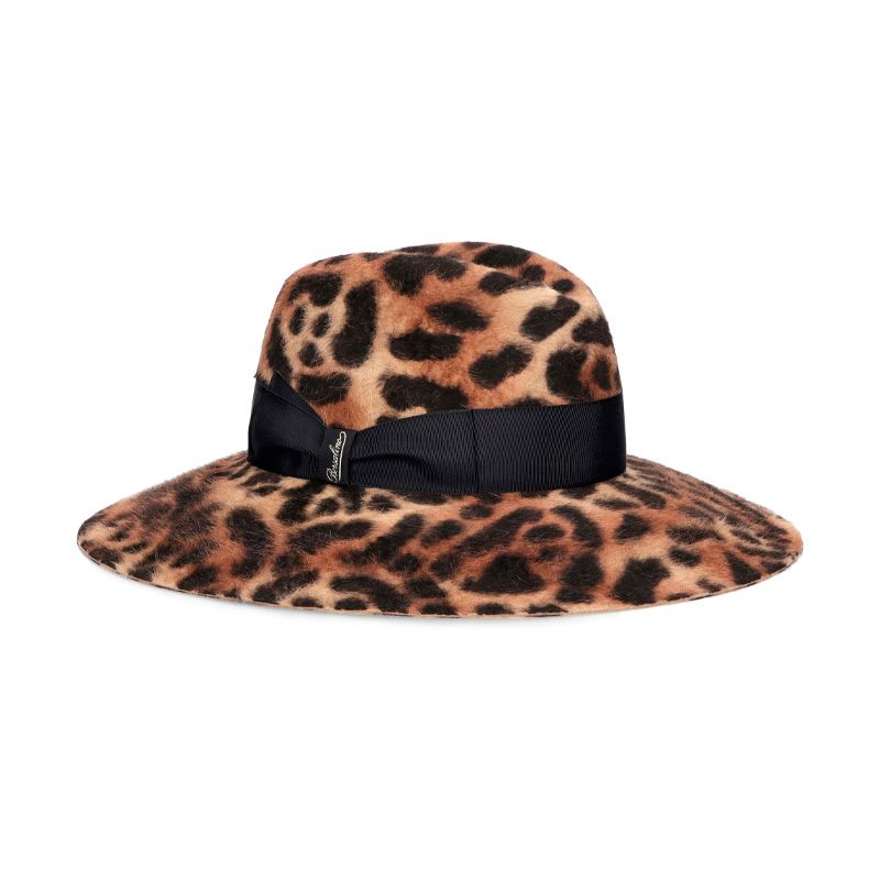 BORSALINO Cappello Sophie Feltro Melusine Leopardato  250477-0005