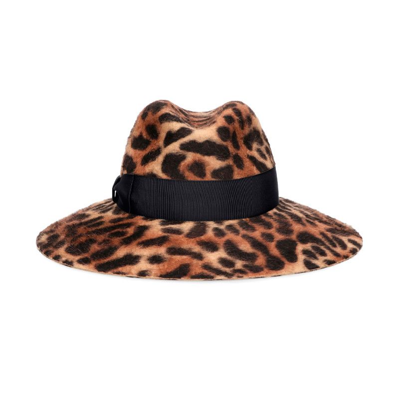 BORSALINO Cappello Sophie Feltro Melusine Leopardato  250477-0005