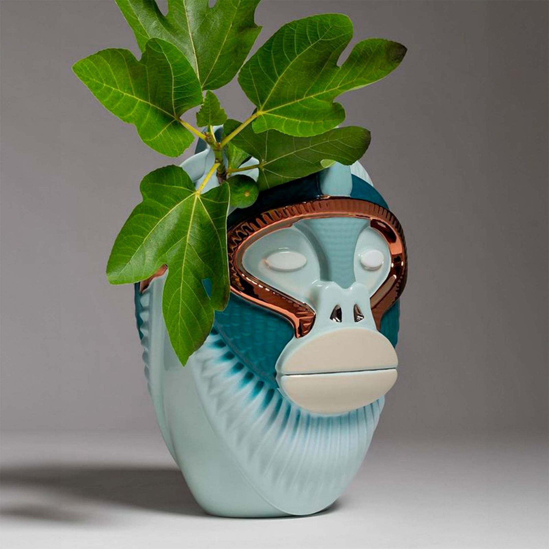 BOSA Vaso Primates Kandti Biscay Bay (Elena Salmistraro) 26,5 CM - H 41 CM A-22/41+92