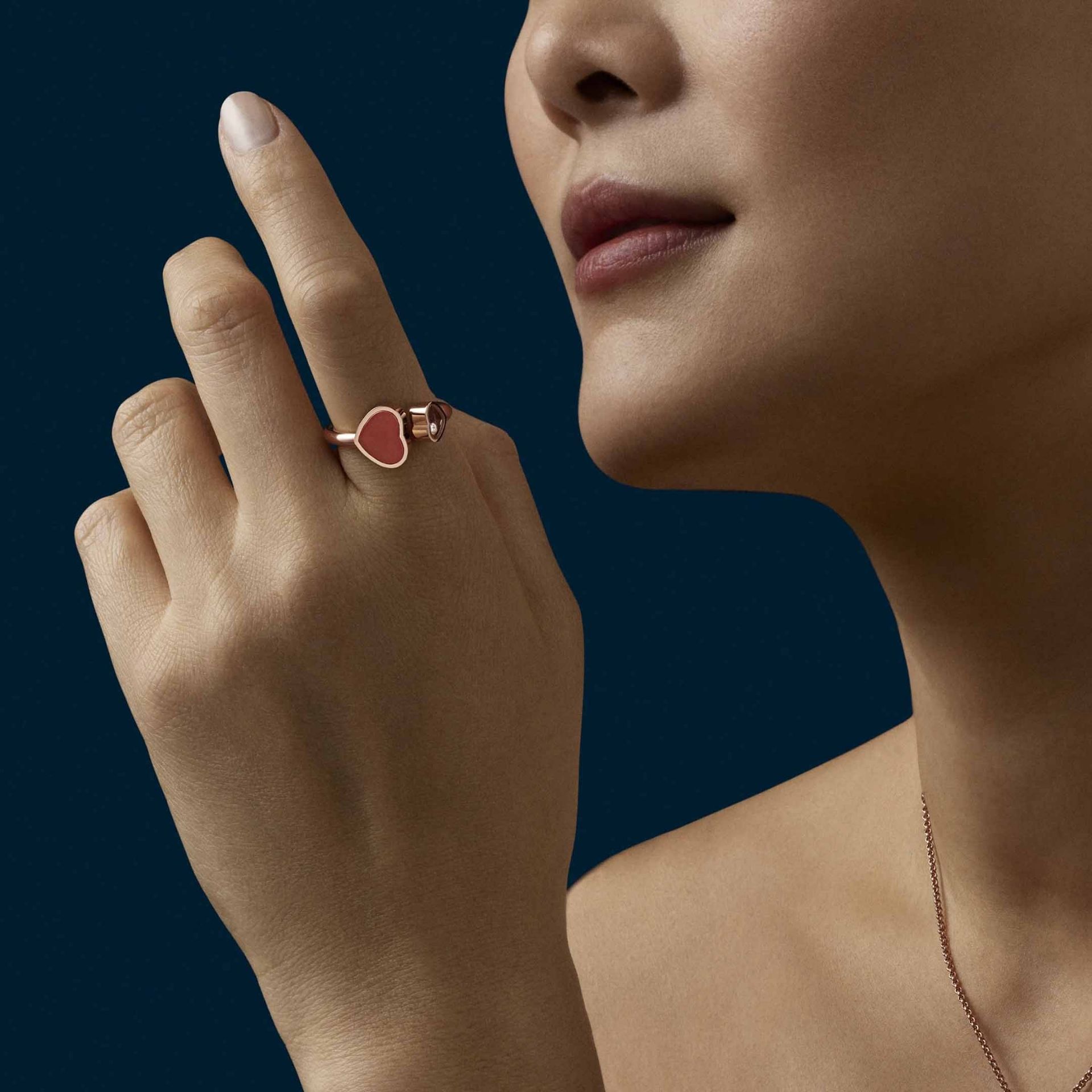 CHOPARD Anello Happy Hearts  @829482-5820