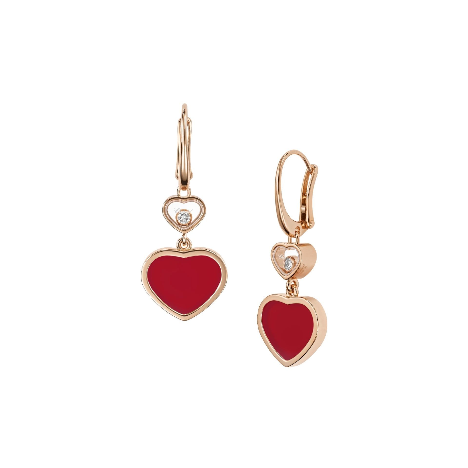 CHOPARD Orecchini Pendenti Happy Hearts  837482-5820
