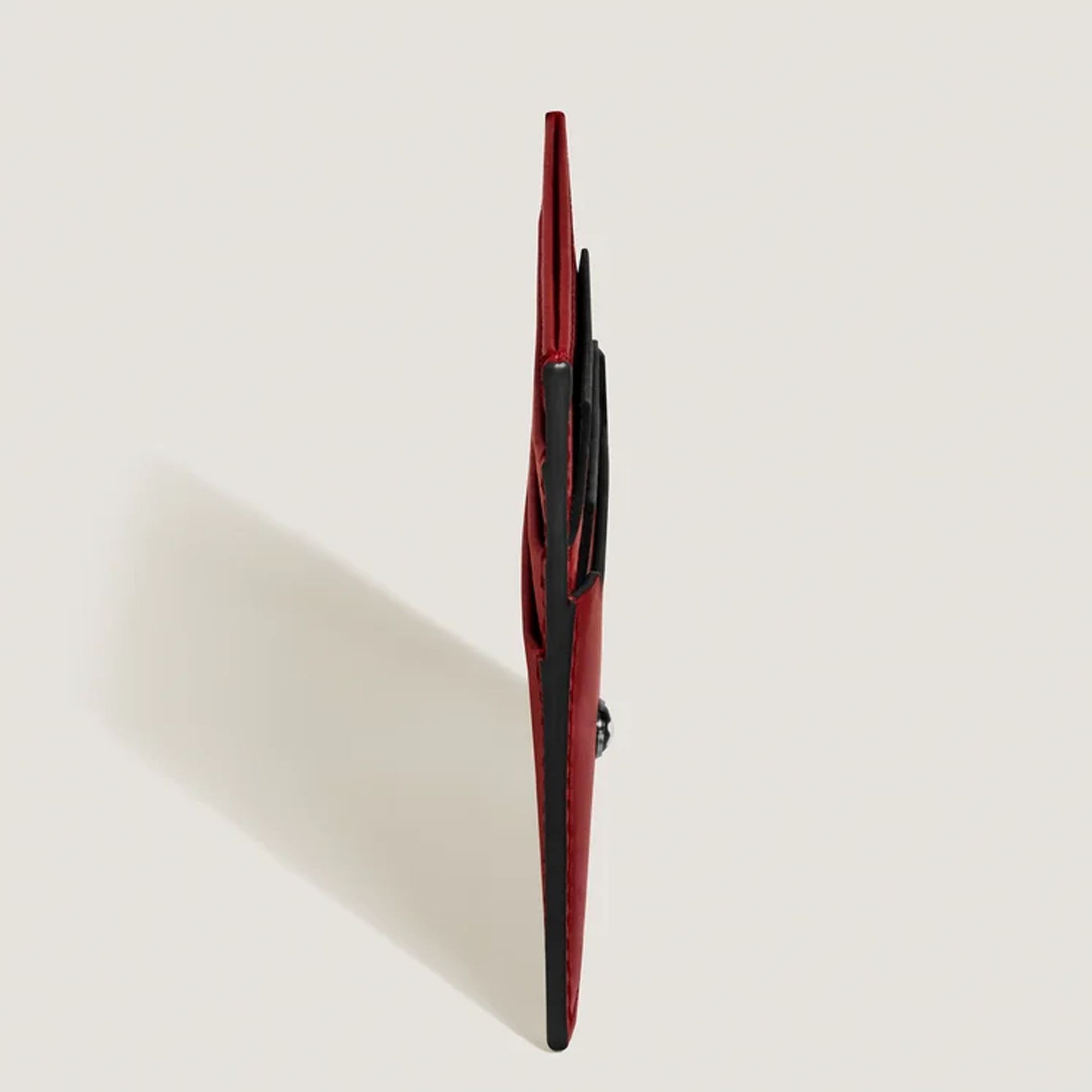 MONTBLANC Portacarte 6 Scomparti Meisterstück Rosso  198809