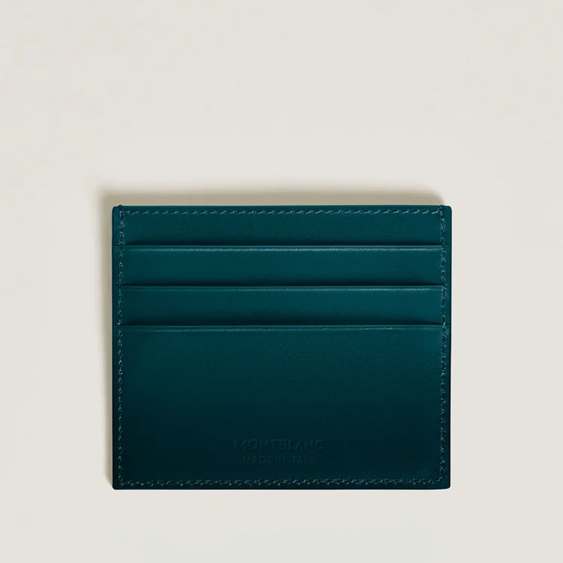 MONTBLANC Portacarte 6 Scomparti Meisterstück Blu  198804