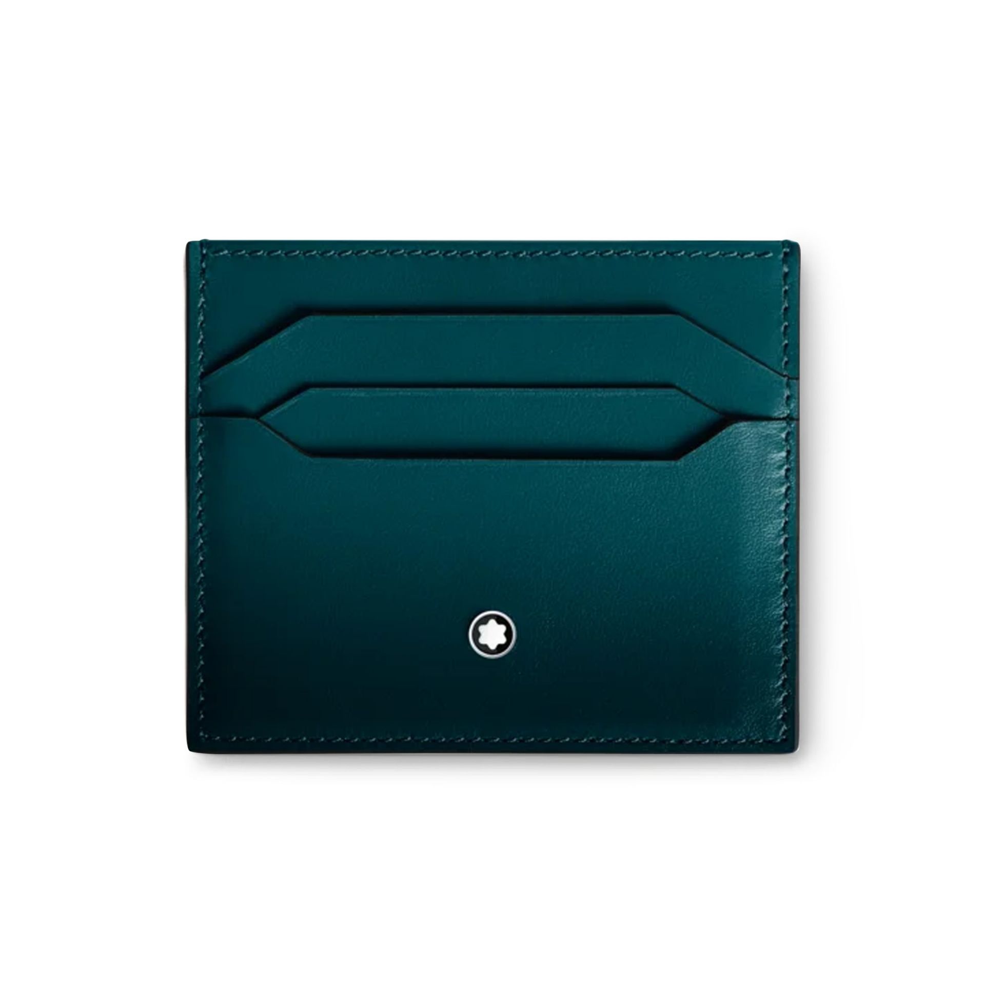 MONTBLANC Portacarte 6 Scomparti Meisterstück Blu  198804