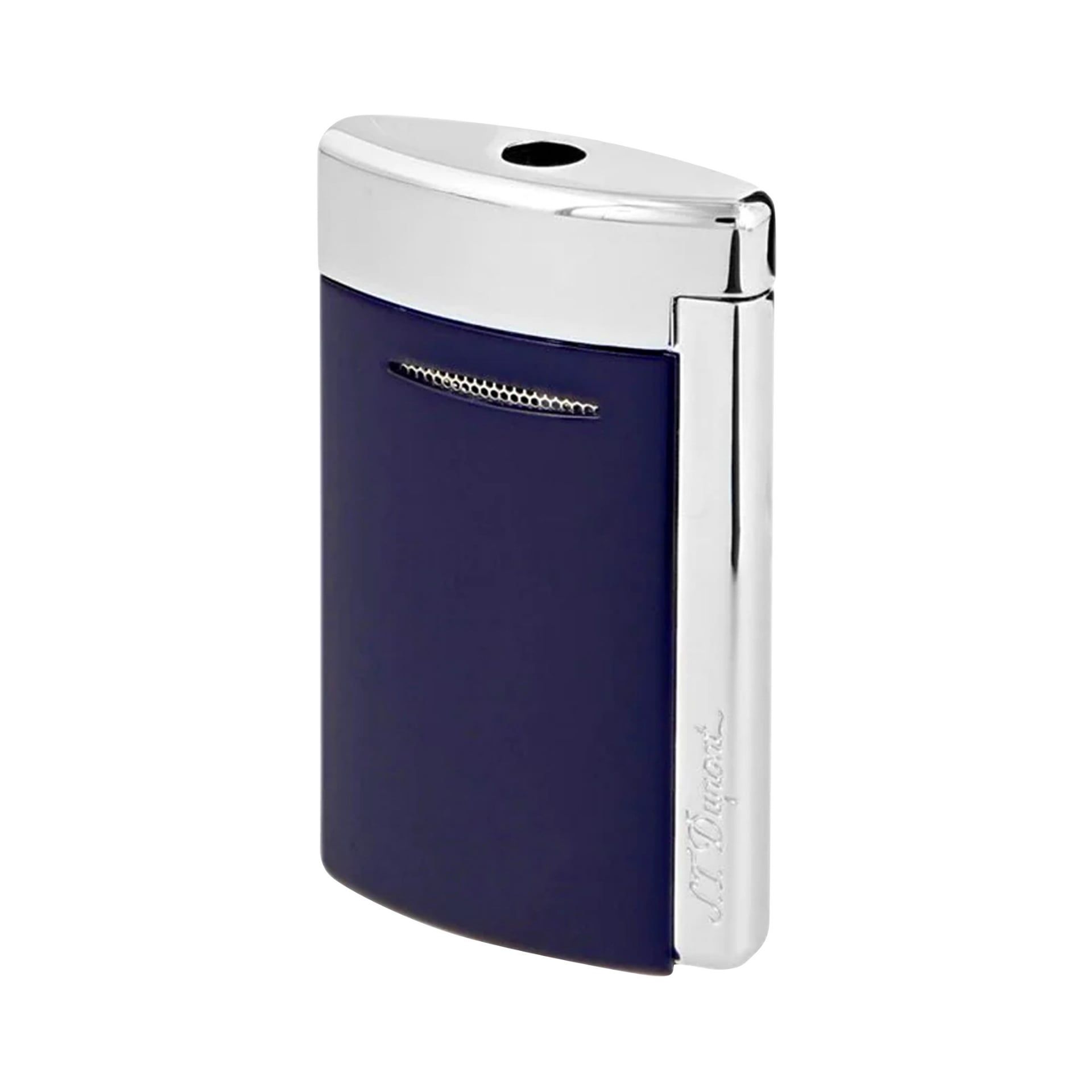 S. T. DUPONT Accendino Minijet Cromo Blue Navy  010811