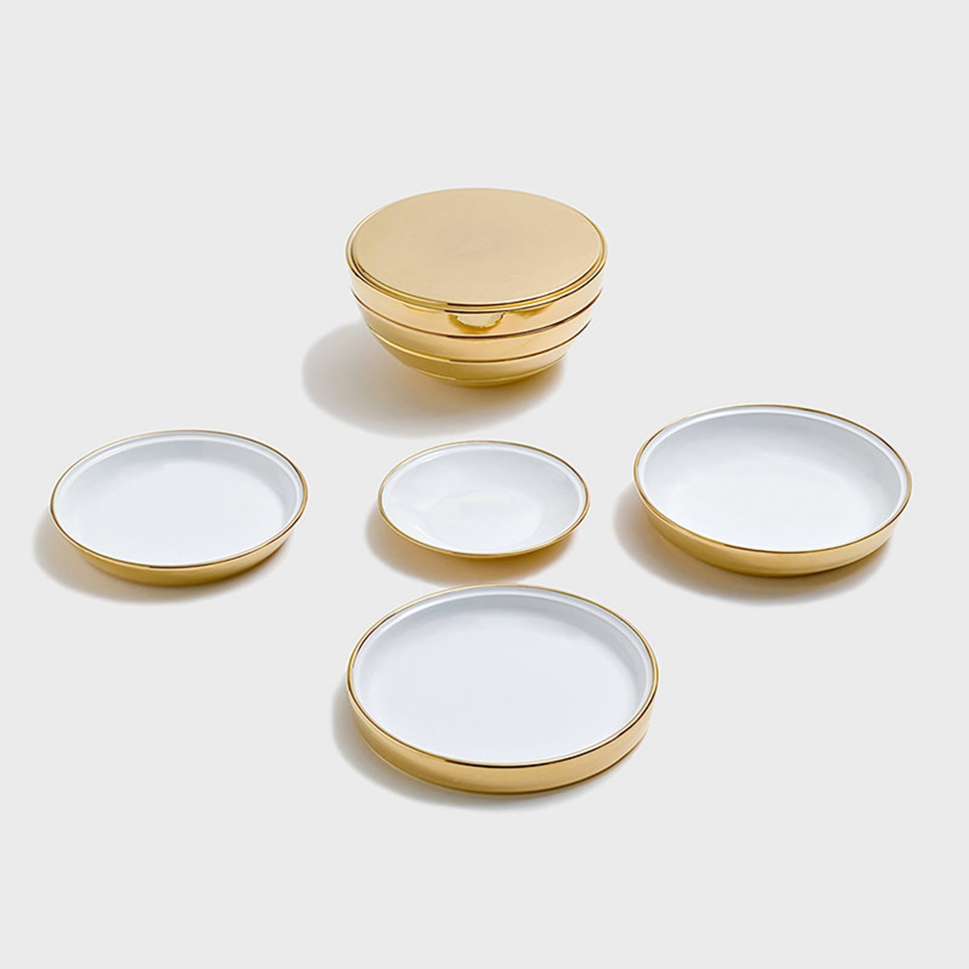 BOSA Set Piatti Giulietta E Romeo Oro (Riccardo Schweizer) 23 CM - H 23 CM RS02/04/29