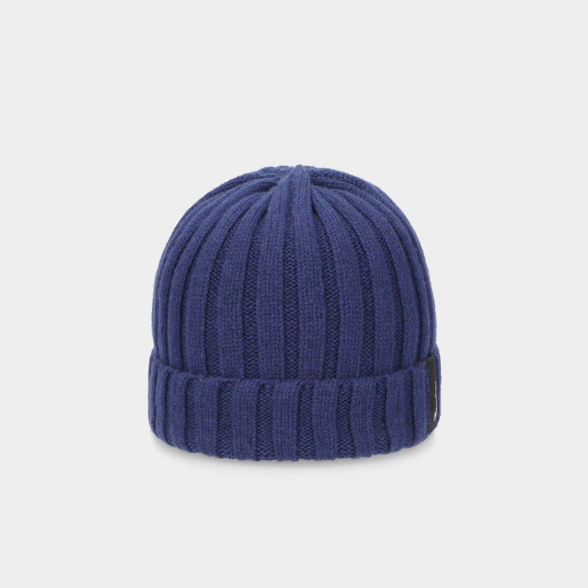 BORSALINO Cuffia "Hill" in Cashmere Oceano  13353EWS-M127