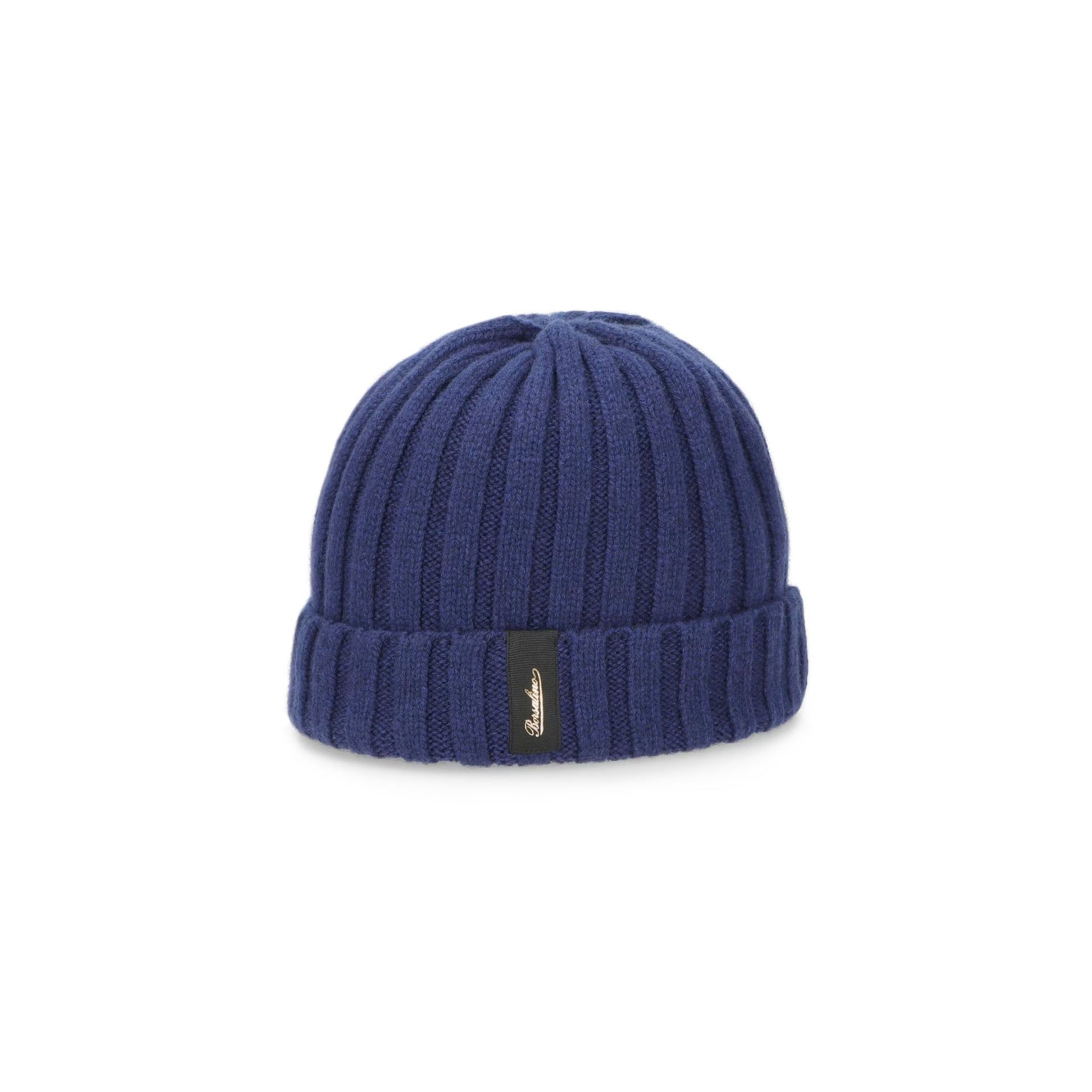 BORSALINO Cuffia "Hill" in Cashmere Oceano  13353EWS-M127