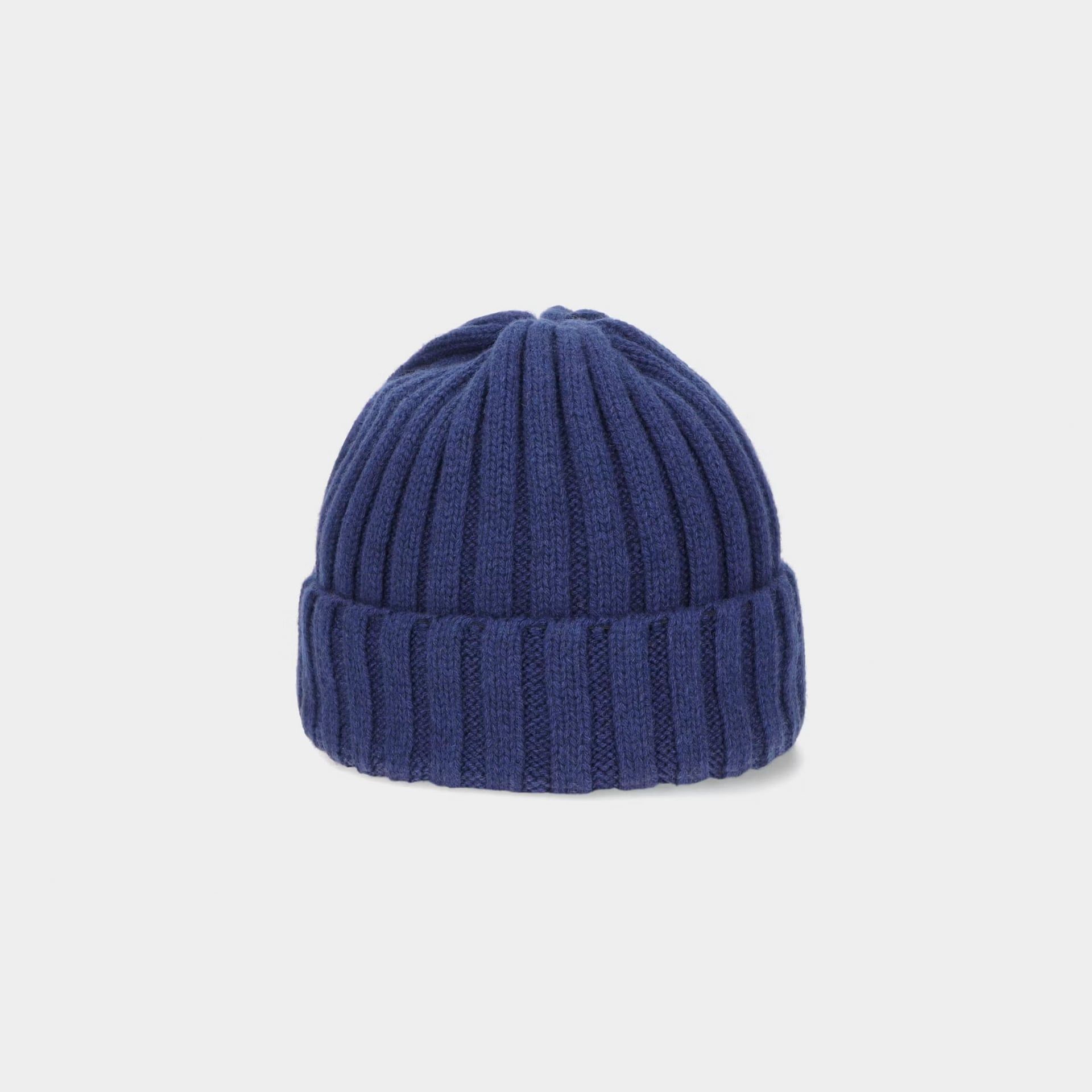 BORSALINO Cuffia "Hill" in Cashmere Oceano  13353EWS-M127