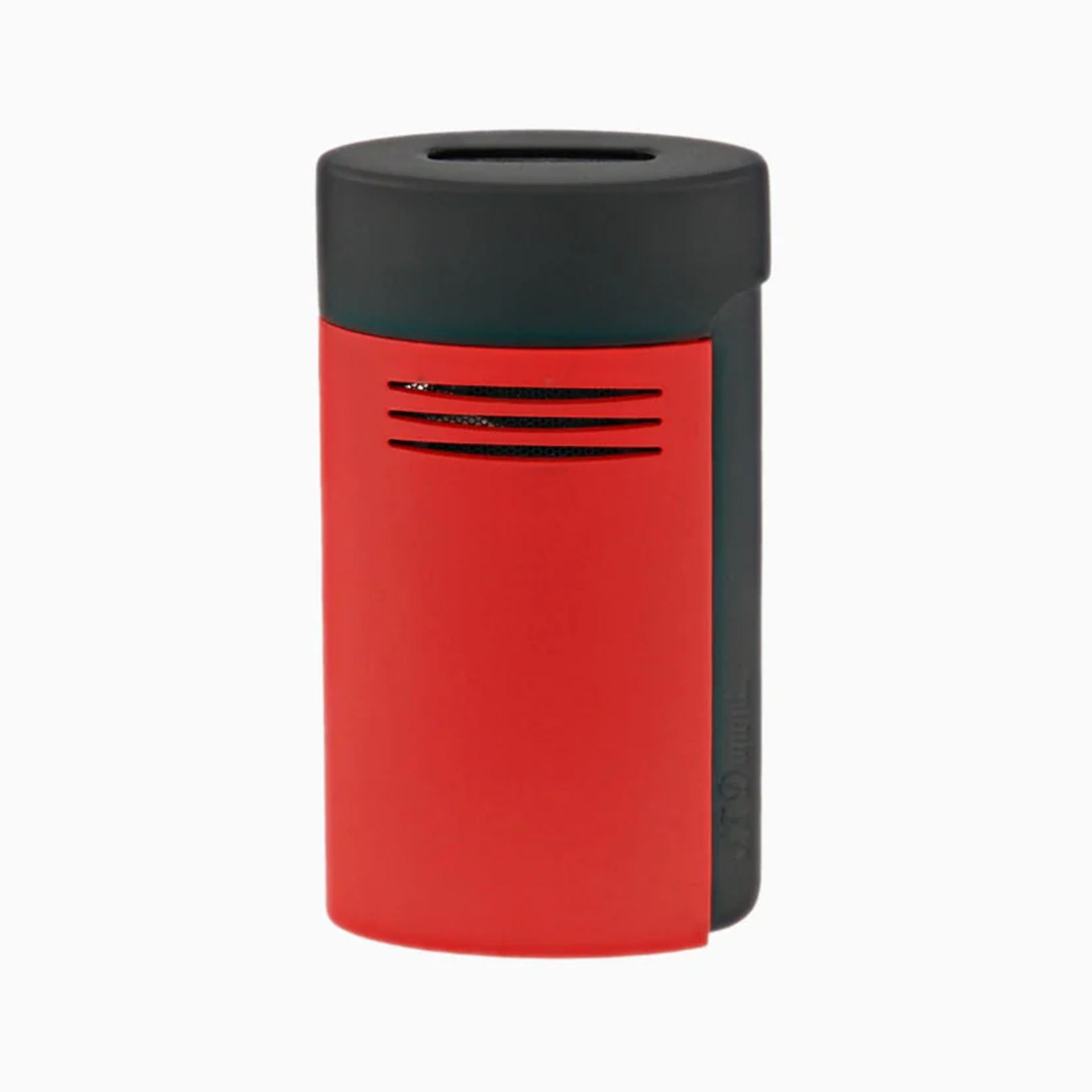 S. T. DUPONT Accendino Megajet Nero e Rosso Opaco  020749