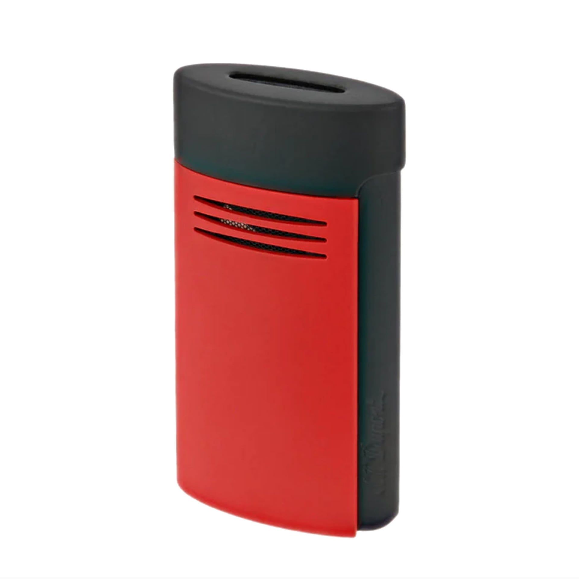 S. T. DUPONT Accendino Megajet Nero e Rosso Opaco  020749