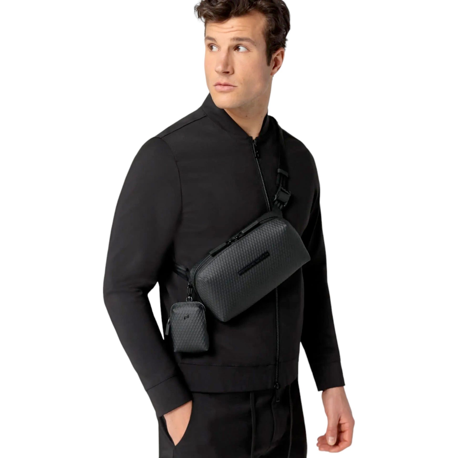 PORSCHE DESIGN Borsello Studio Collection Belt Bag Nero  OSU01535.001