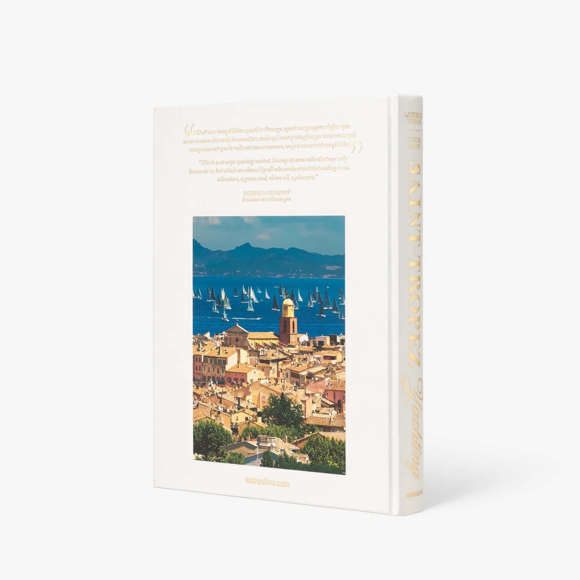 ASSOULINE Libro Saint Tropez Yachting 25 x 3 x H 33 CM 9781649803771