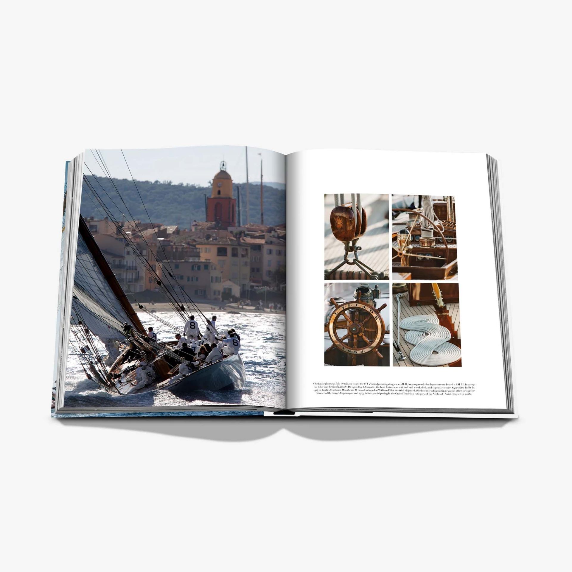 ASSOULINE Libro Saint Tropez Yachting 25 x 3 x H 33 CM 9781649803771