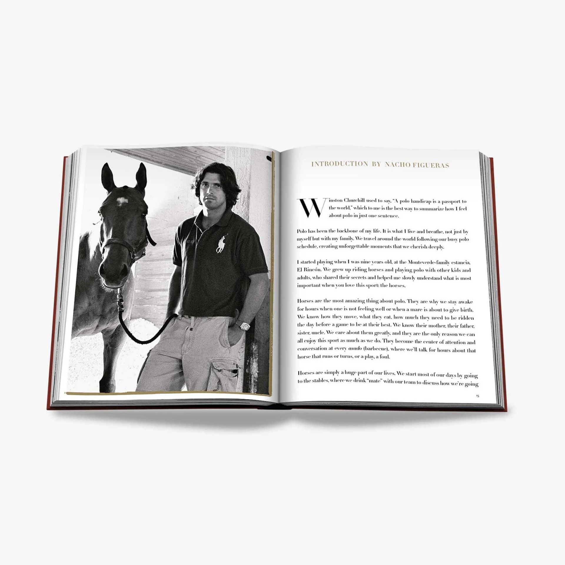 ASSOULINE Libro Polo Heritage 25 x 4 x H 33 CM 9781614289661