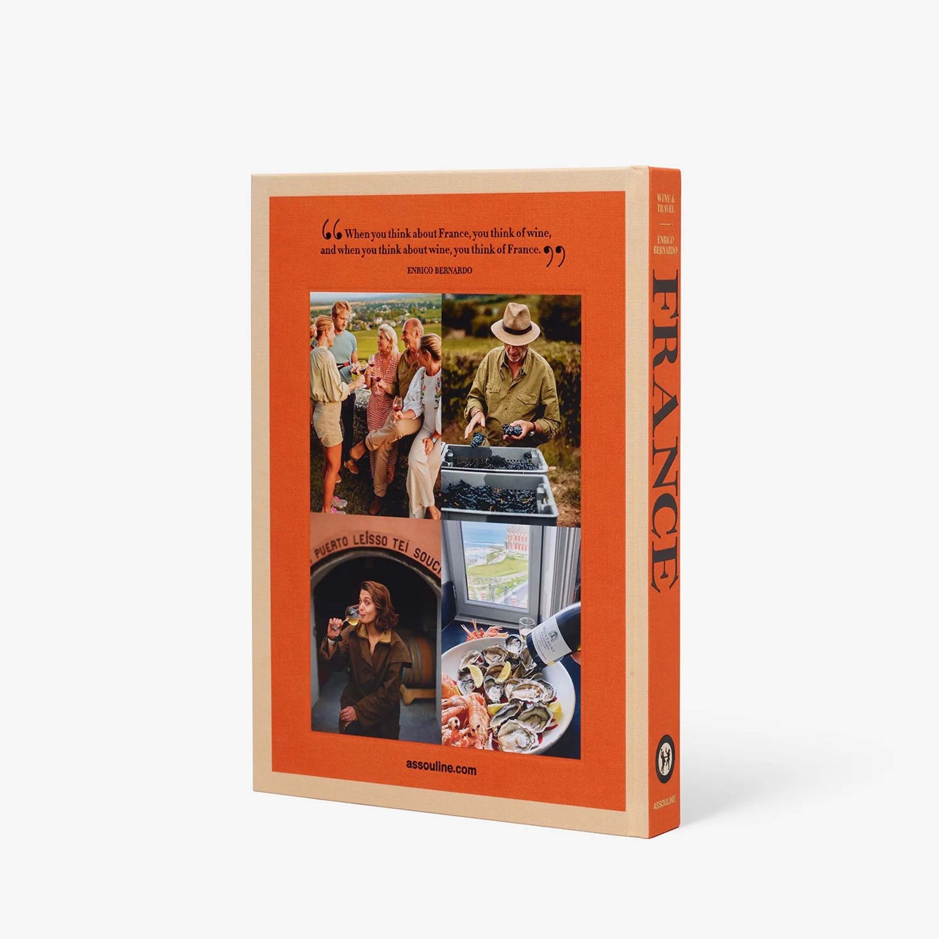 ASSOULINE Libro Wine & Travel France 25 x 3 x H 33 CM 9781649803849