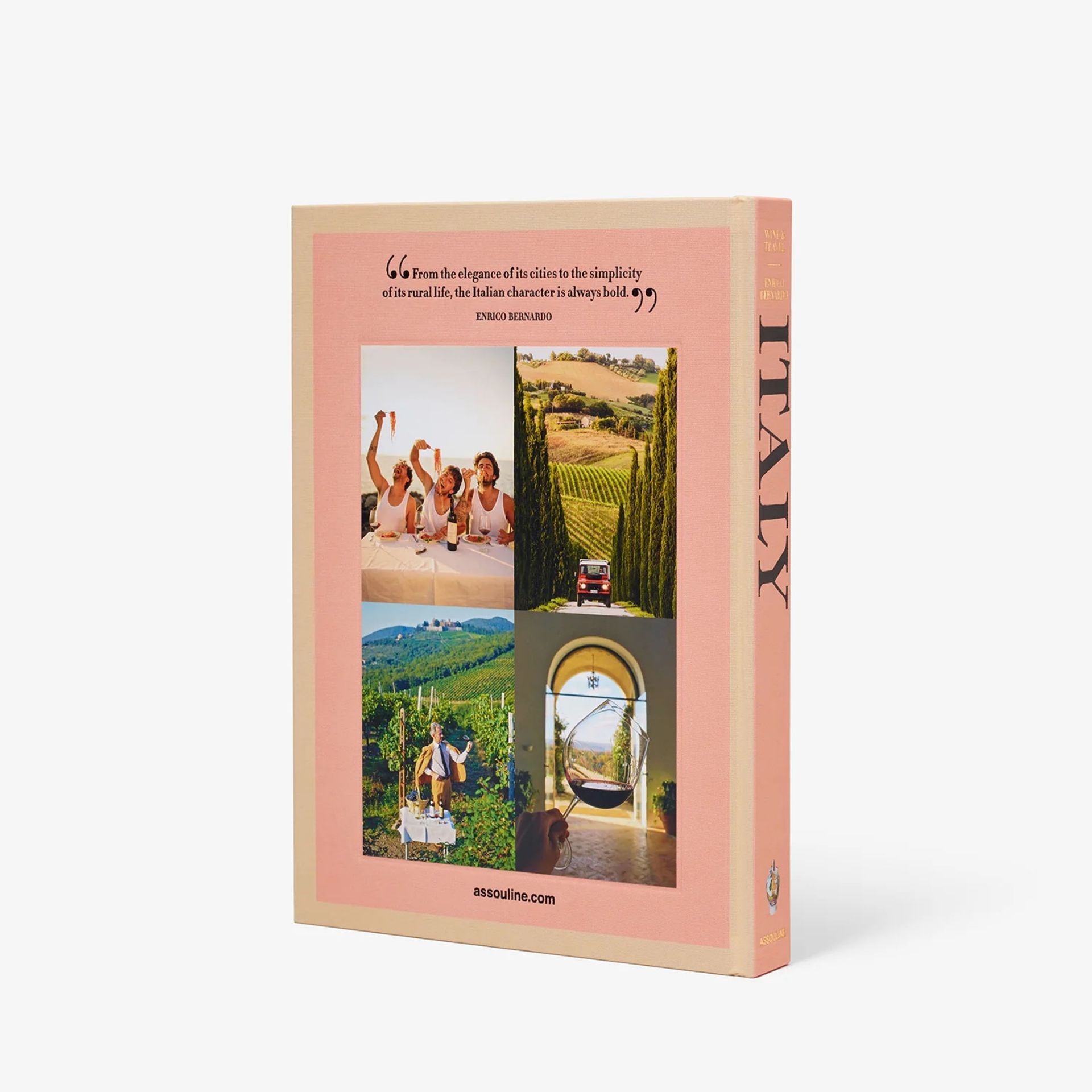 ASSOULINE Libro Wine & Travel Italy 25 x 3 x H 33 CM 9781649804181