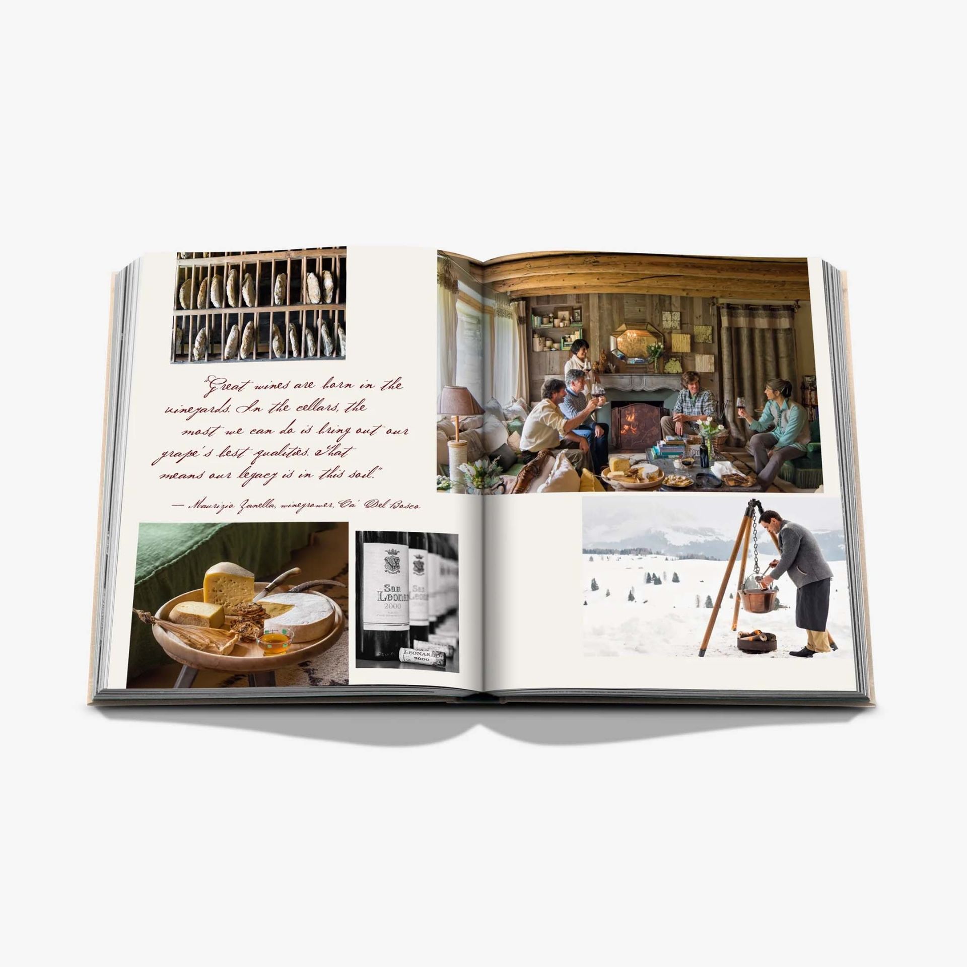 ASSOULINE Libro Wine & Travel Italy 25 x 3 x H 33 CM 9781649804181
