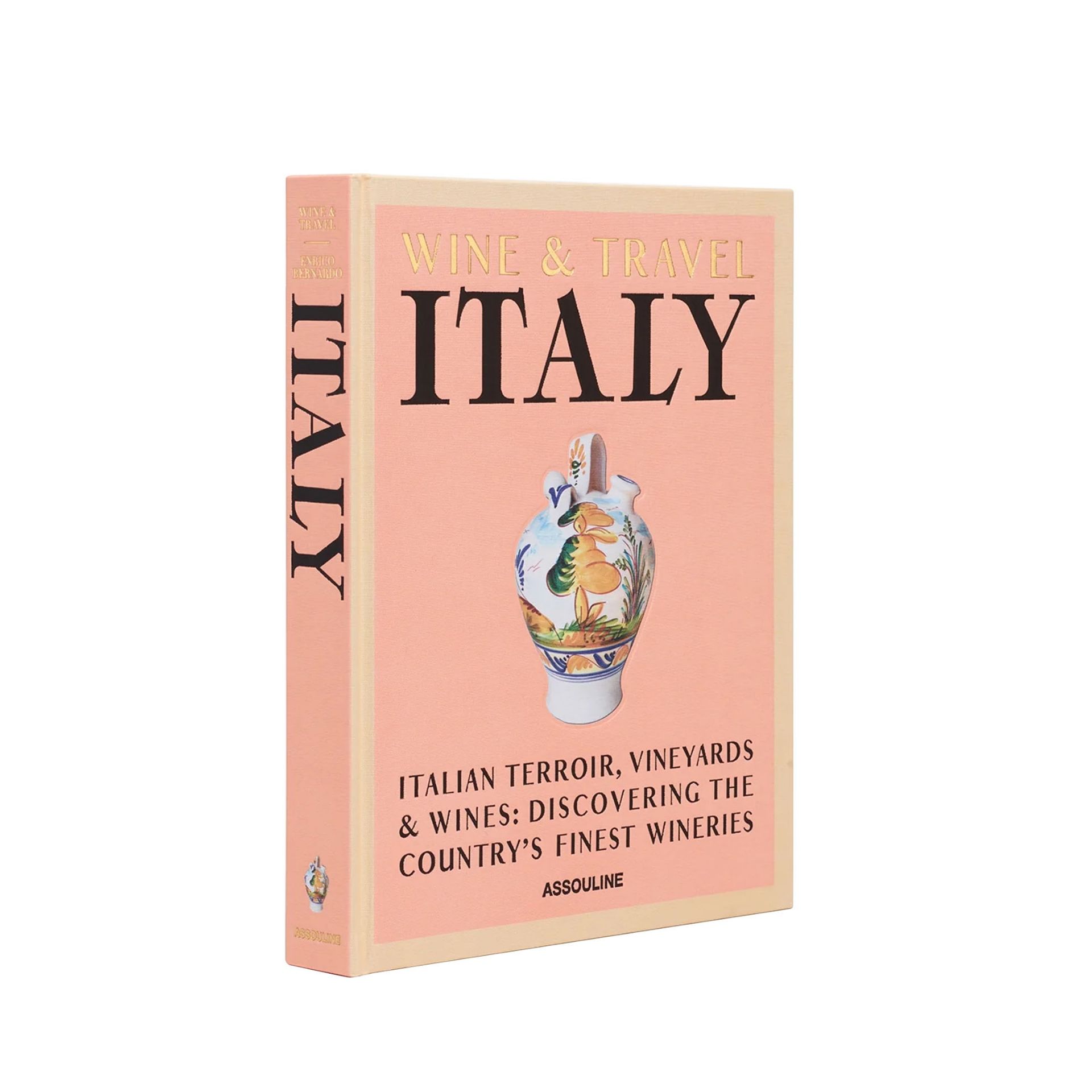 ASSOULINE Libro Wine & Travel Italy 25 x 3 x H 33 CM 9781649804181