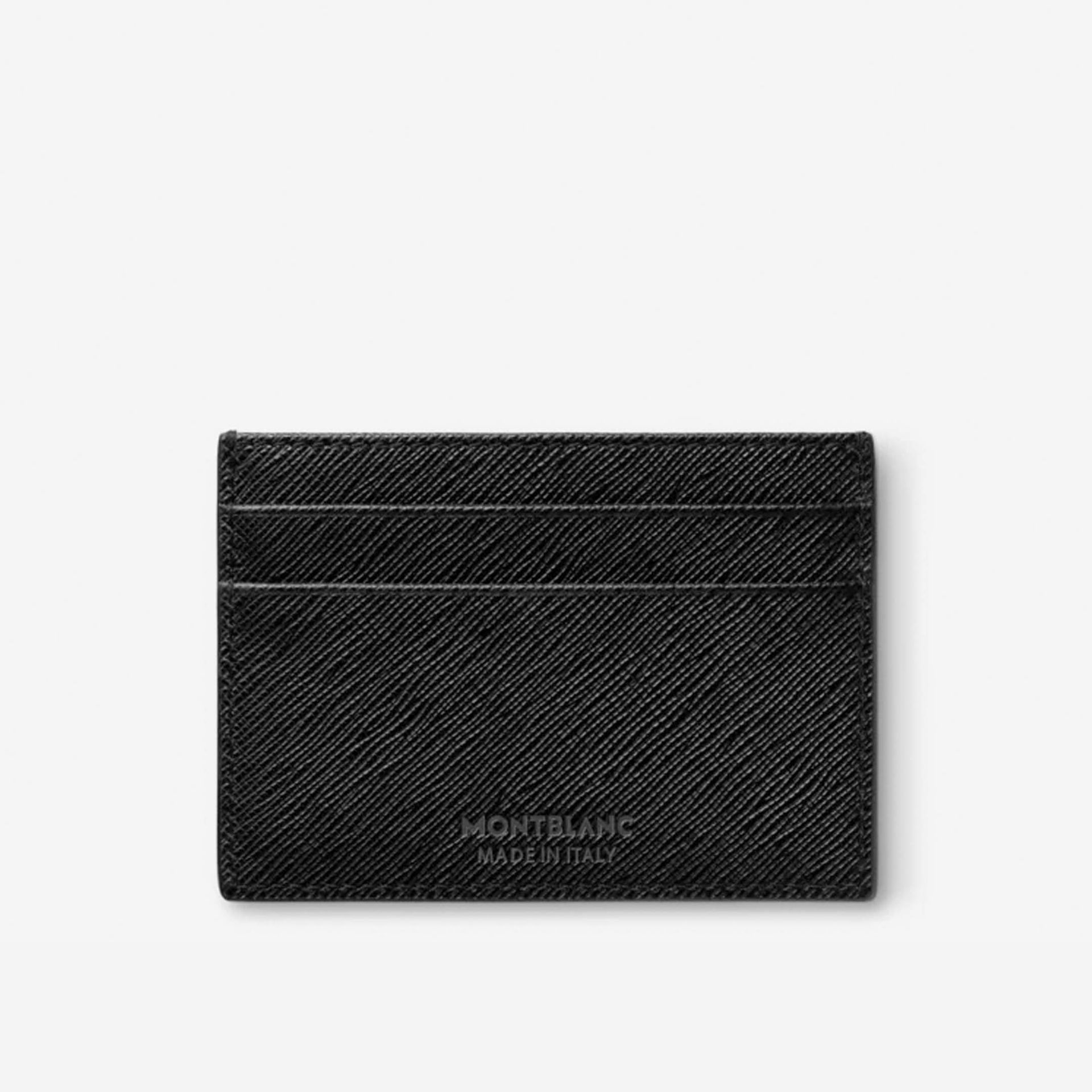 MONTBLANC Portacarte 5 Scomparti Sartorial Nero  130324