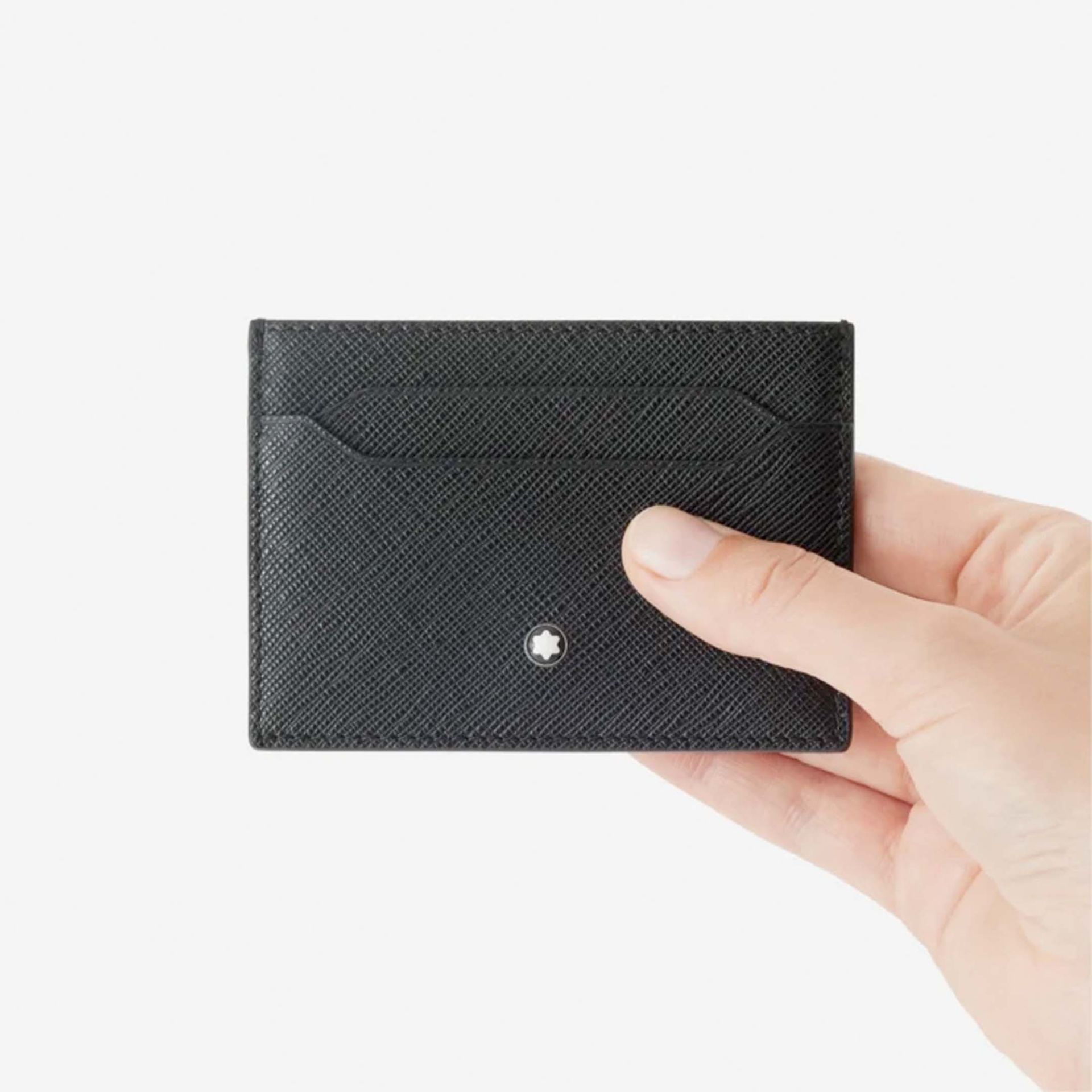 MONTBLANC Portacarte 5 Scomparti Sartorial Nero  130324