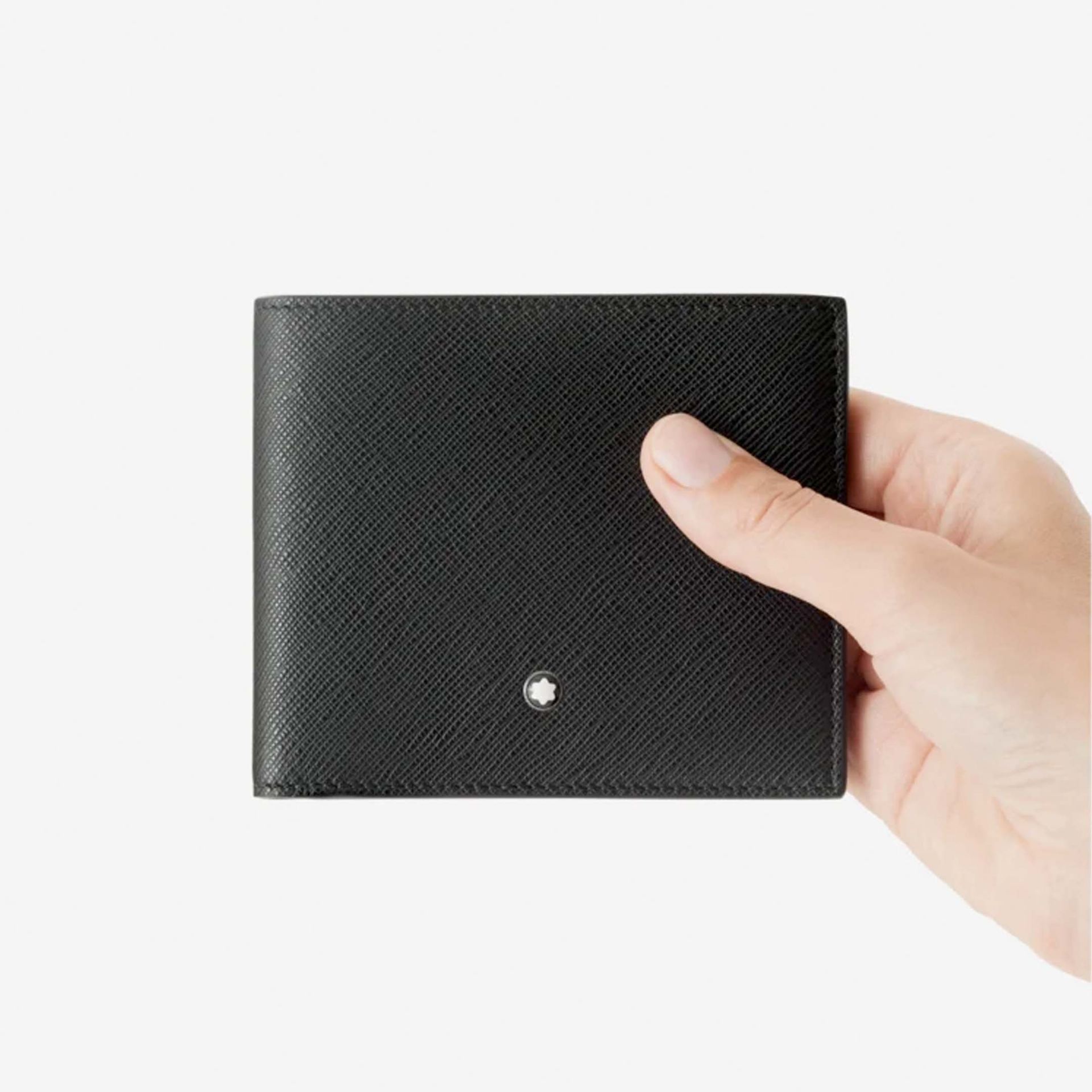 MONTBLANC Portafoglio 8 Scomparti Sartorial Nero  130317