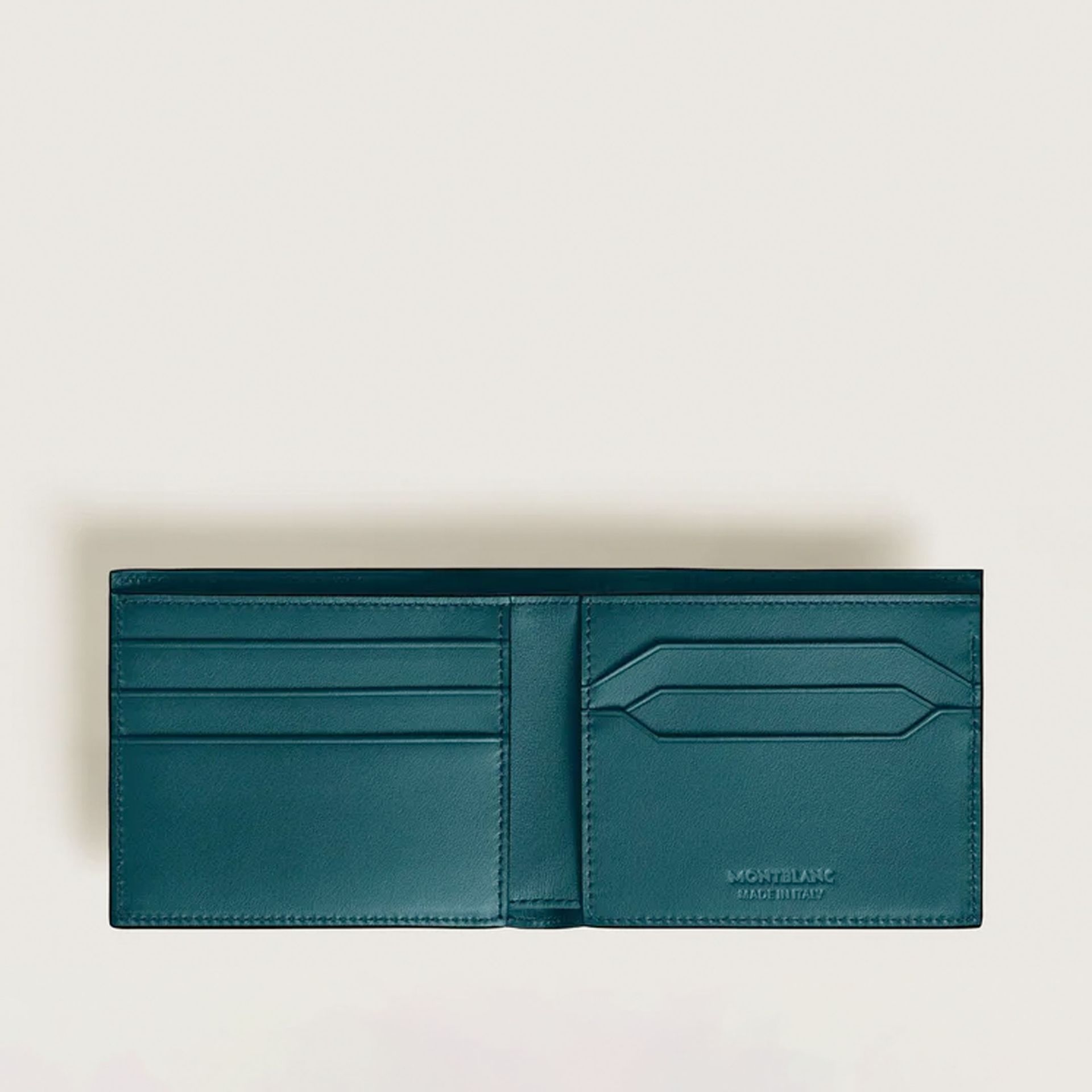 MONTBLANC Portafoglio 6 Scomparti Meisterstück Blu  198800