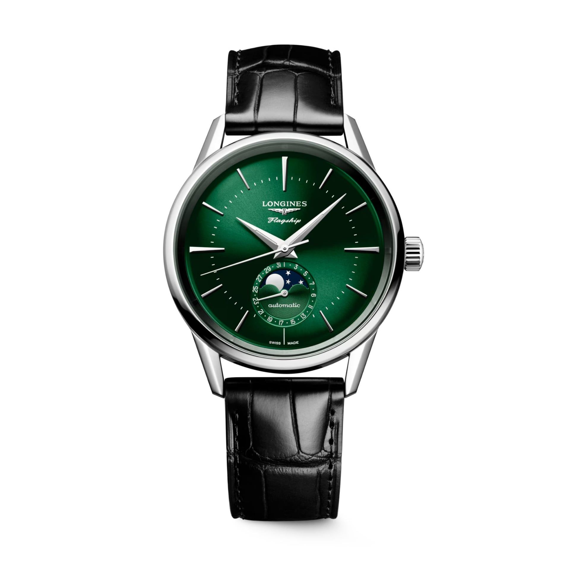 LONGINES Flagship Heritage Moonphase 38.5 MM L4.815.4.02.2