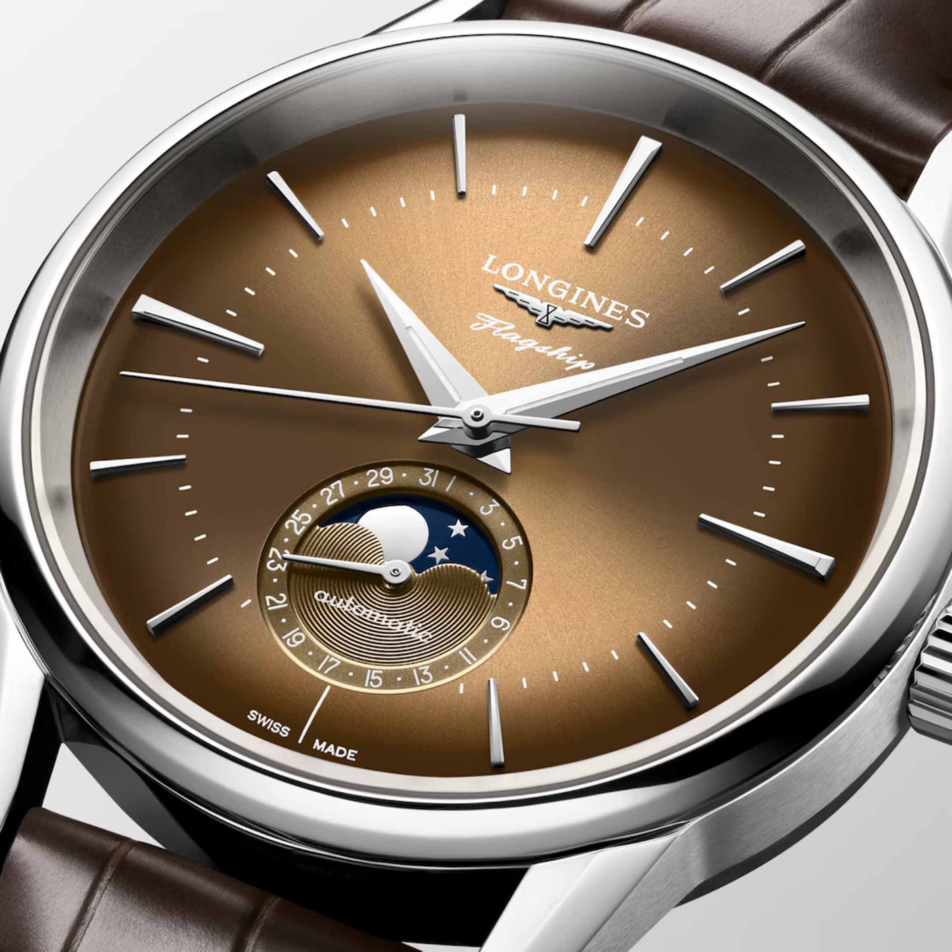 LONGINES Flagship Heritage Moonphase 38.5 MM L4.815.4.62.2