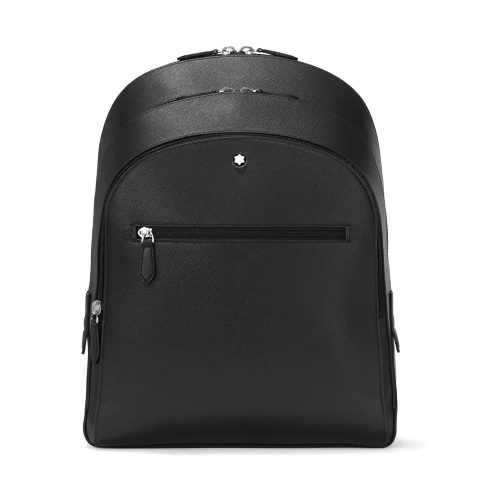 MONTBLANC Zaino Medio Nero Con 3 Scomparti Sartorial   130275