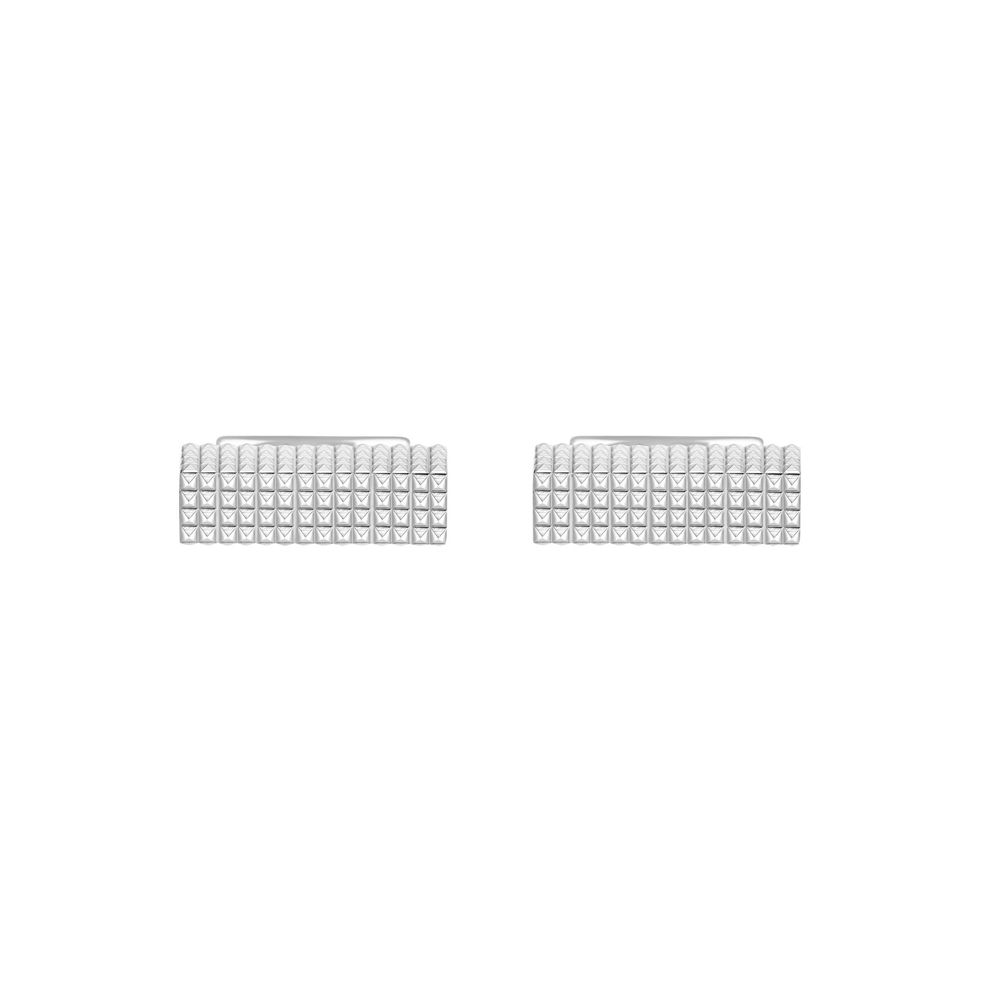 S. T. DUPONT Gemelli Testa di Diamante Argento  005567