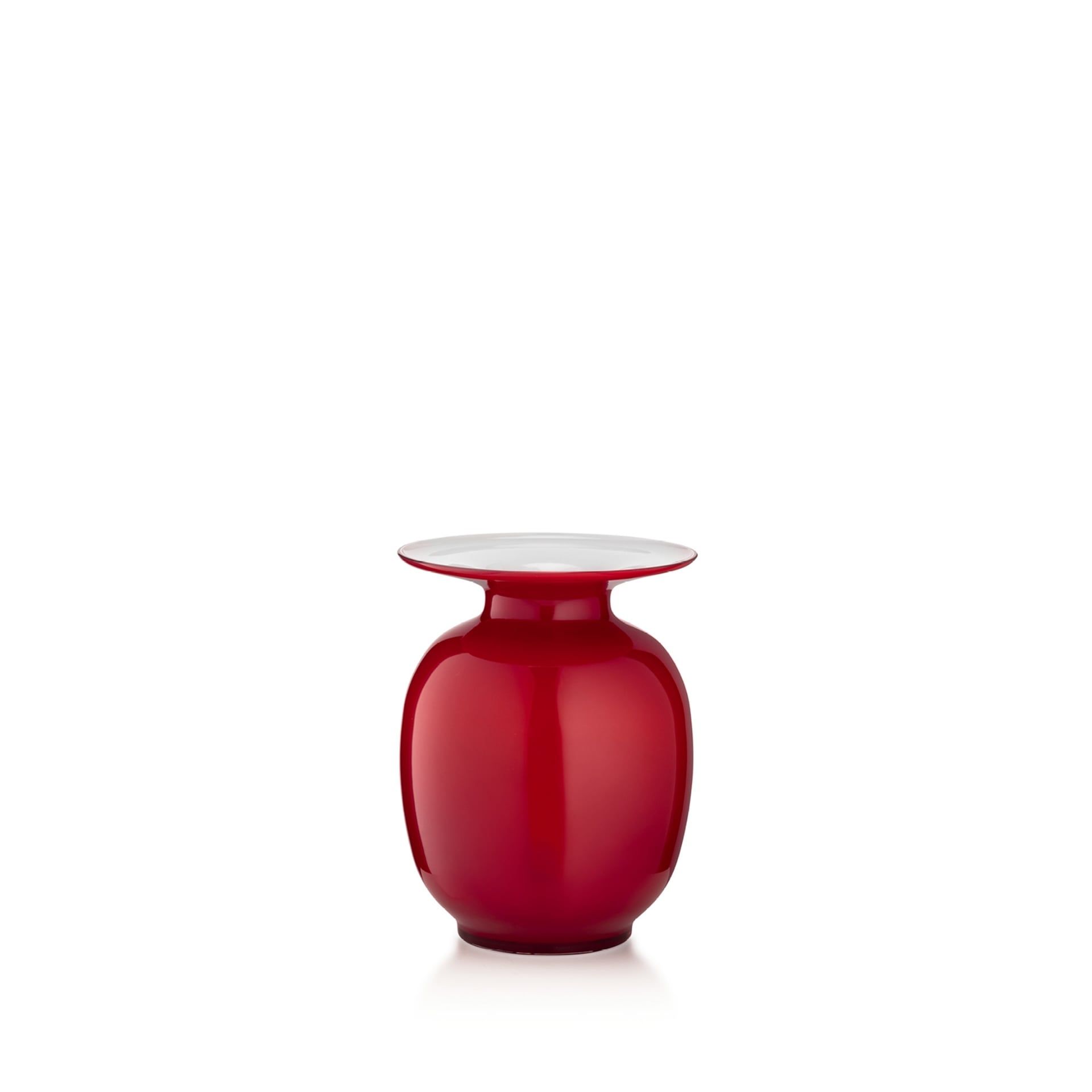 SALVIATI Vaso Lido Amaranti Small Rosso H 21 CM / Ø 16 CM 20403