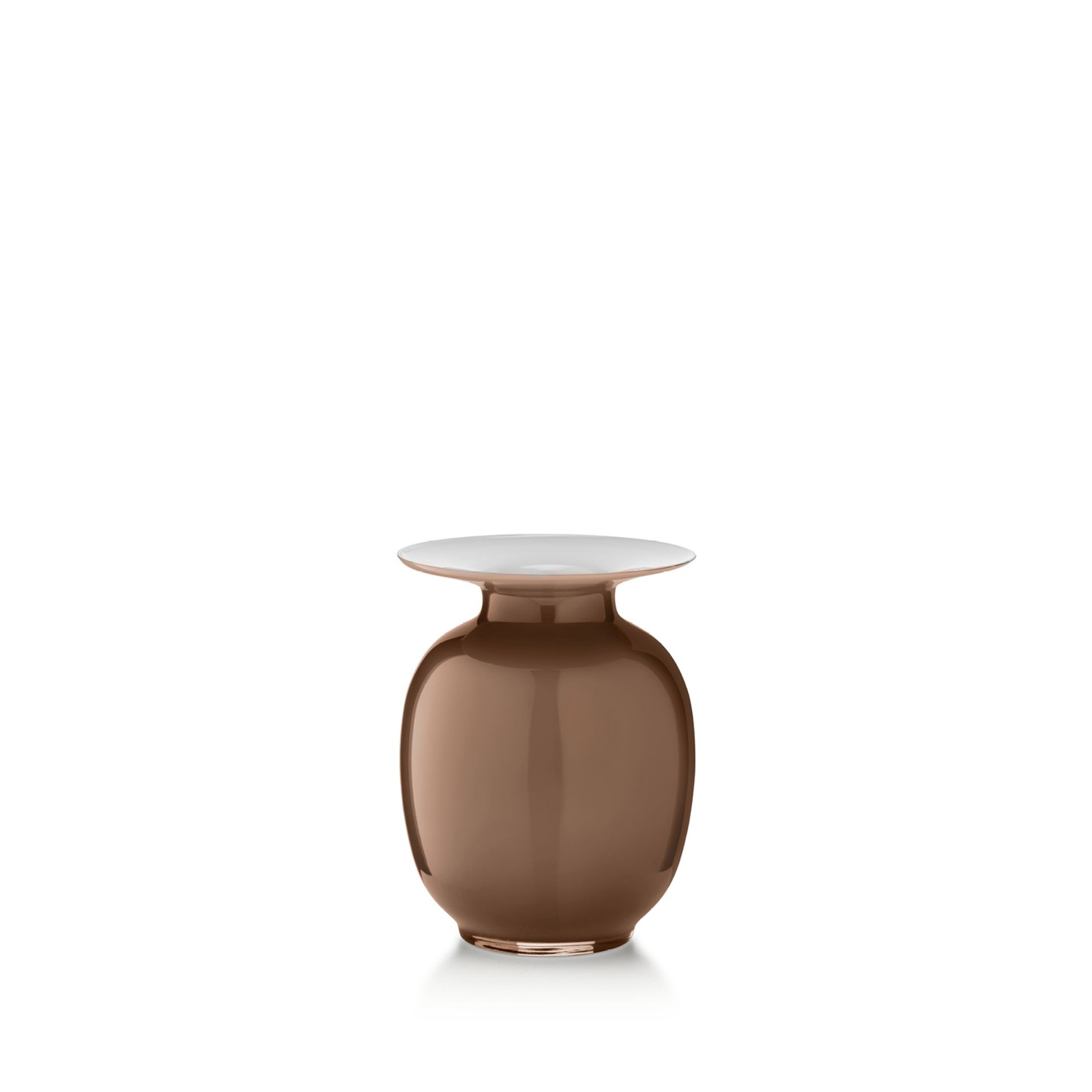SALVIATI Vaso Lido Amaranti Small Caffè H 21 CM / Ø 16 CM 20408