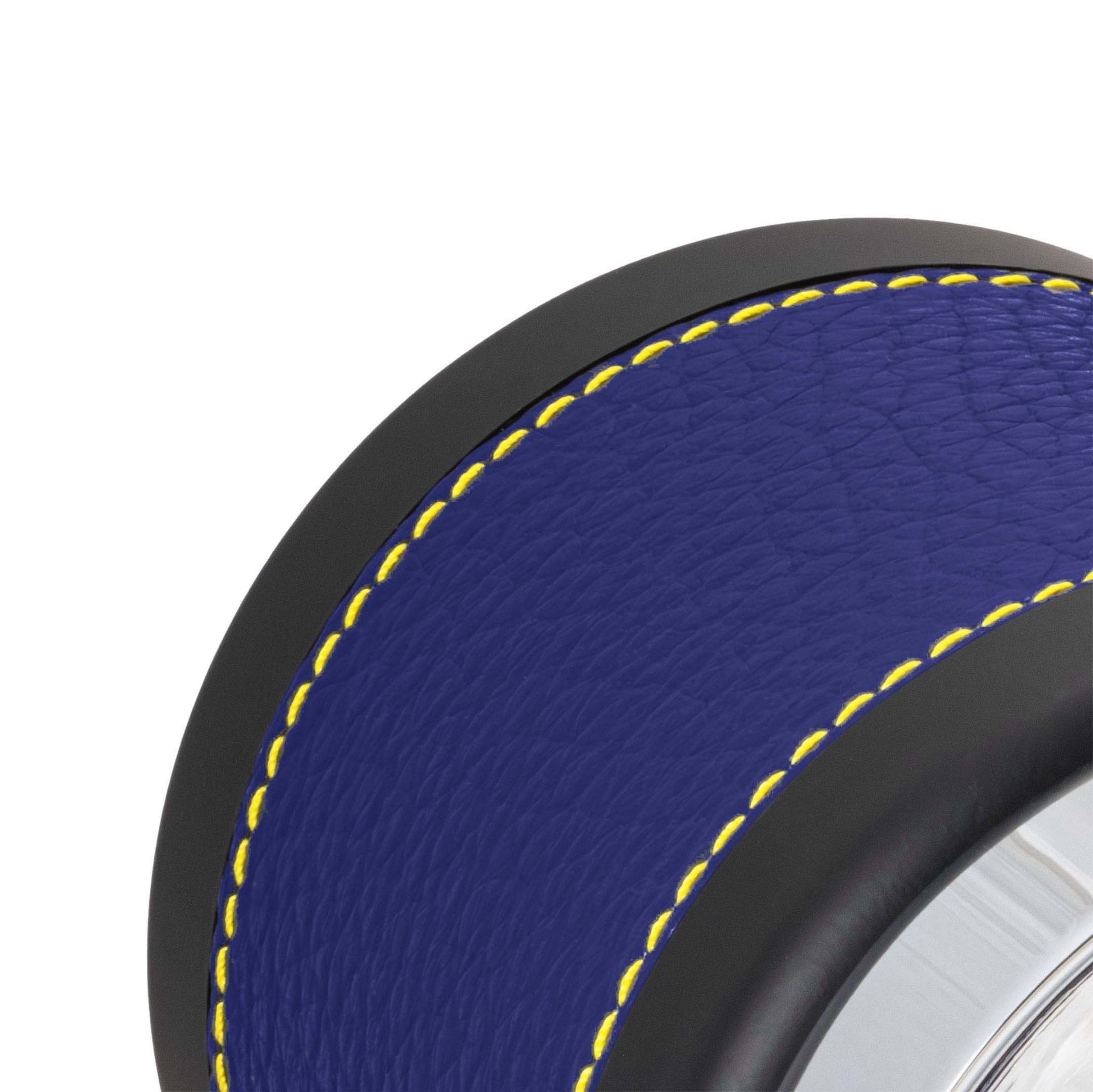 SCATOLA DEL TEMPO Rotor One Pelle Grana Dollaro Blu Elettrico Edizione Astrua  ROTOR ONE