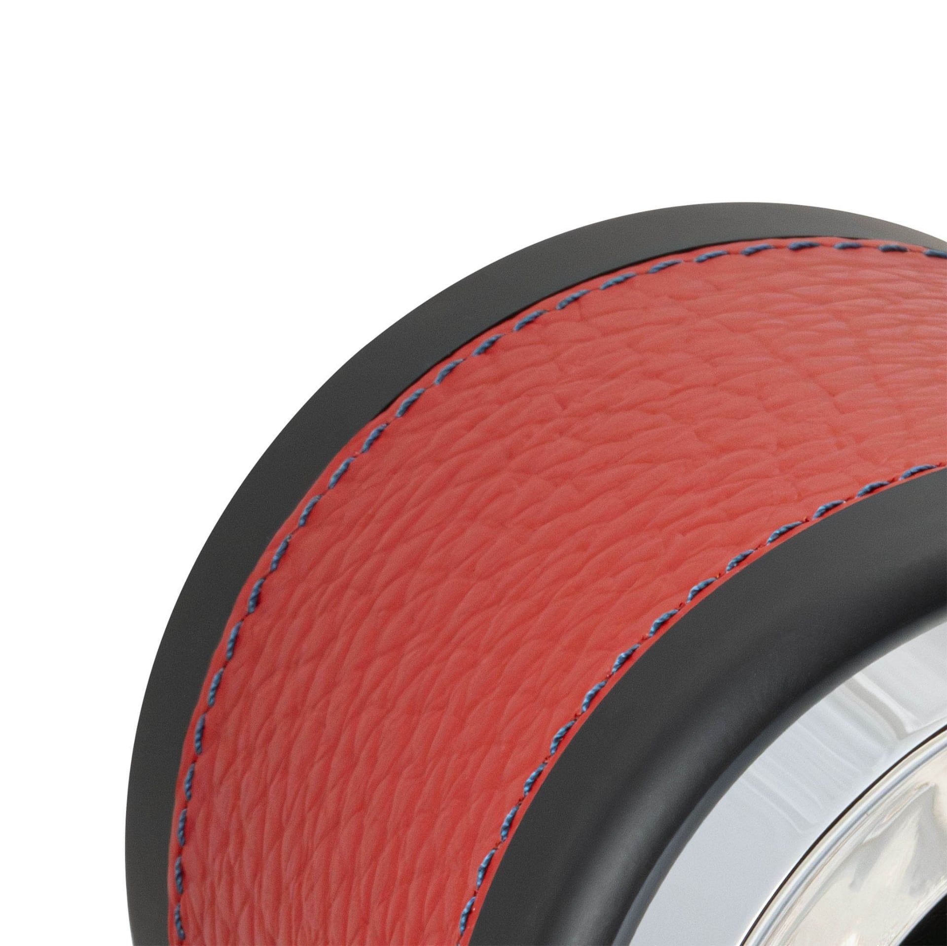 SCATOLA DEL TEMPO Rotor One Pelle Grana Dollaro Rosso Edizione Astrua  ROTOR ONE