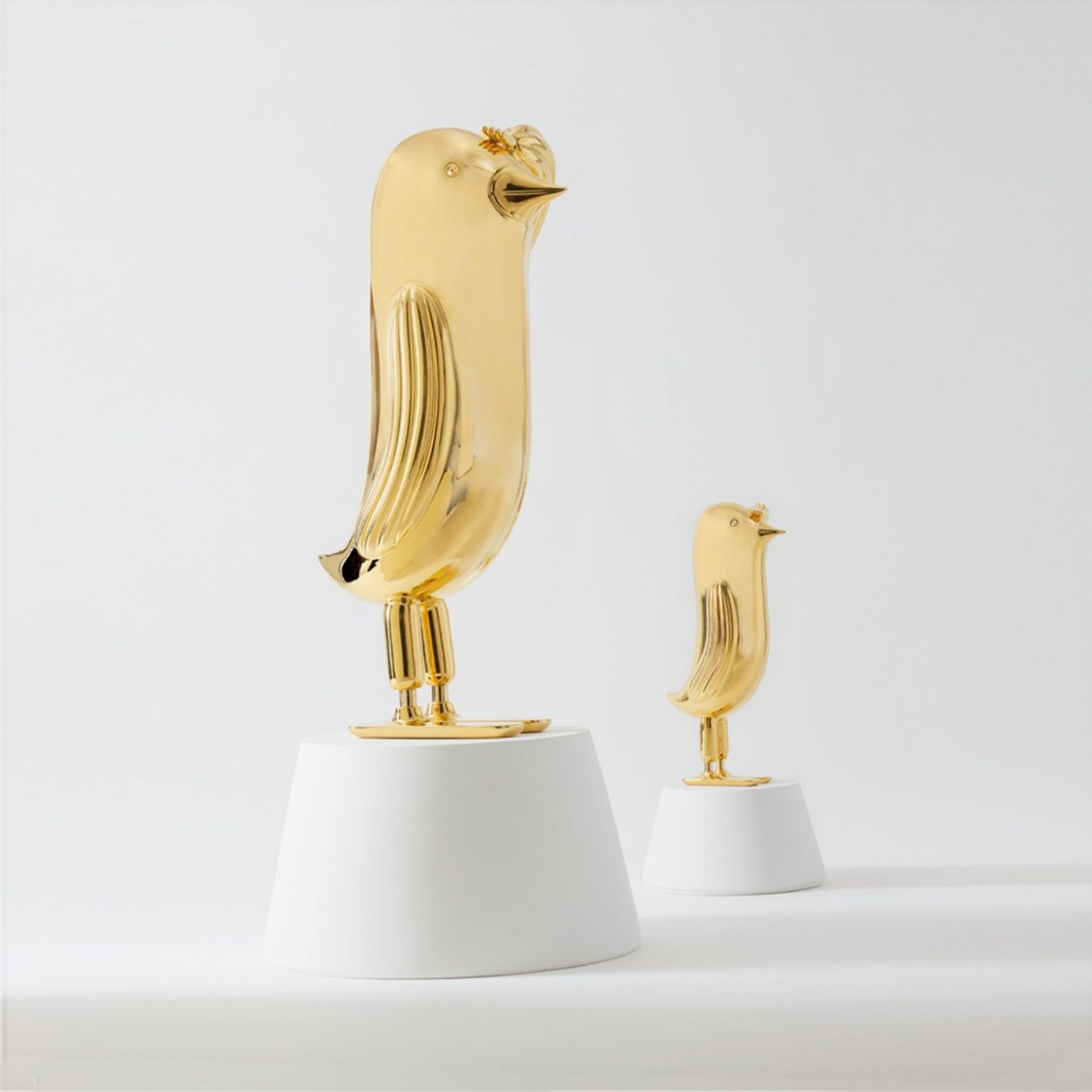 BOSA Scultura Hopebird Oro (Jaime Hayon)  33 CM - H 72 CM A-H40/04/69