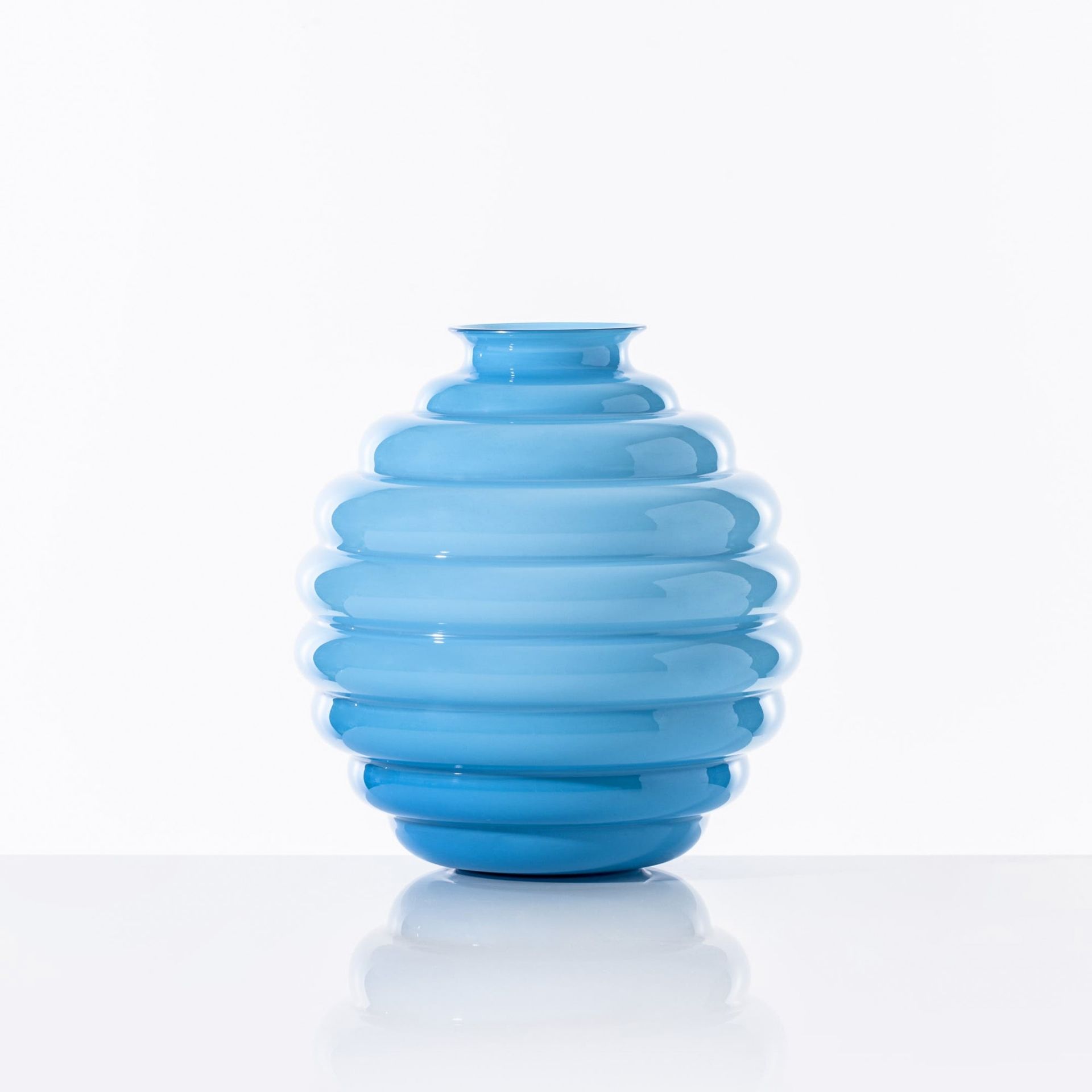 VENINI Vaso Dèco Small Acquamare  24.5 / Ø 23 CM 707.07