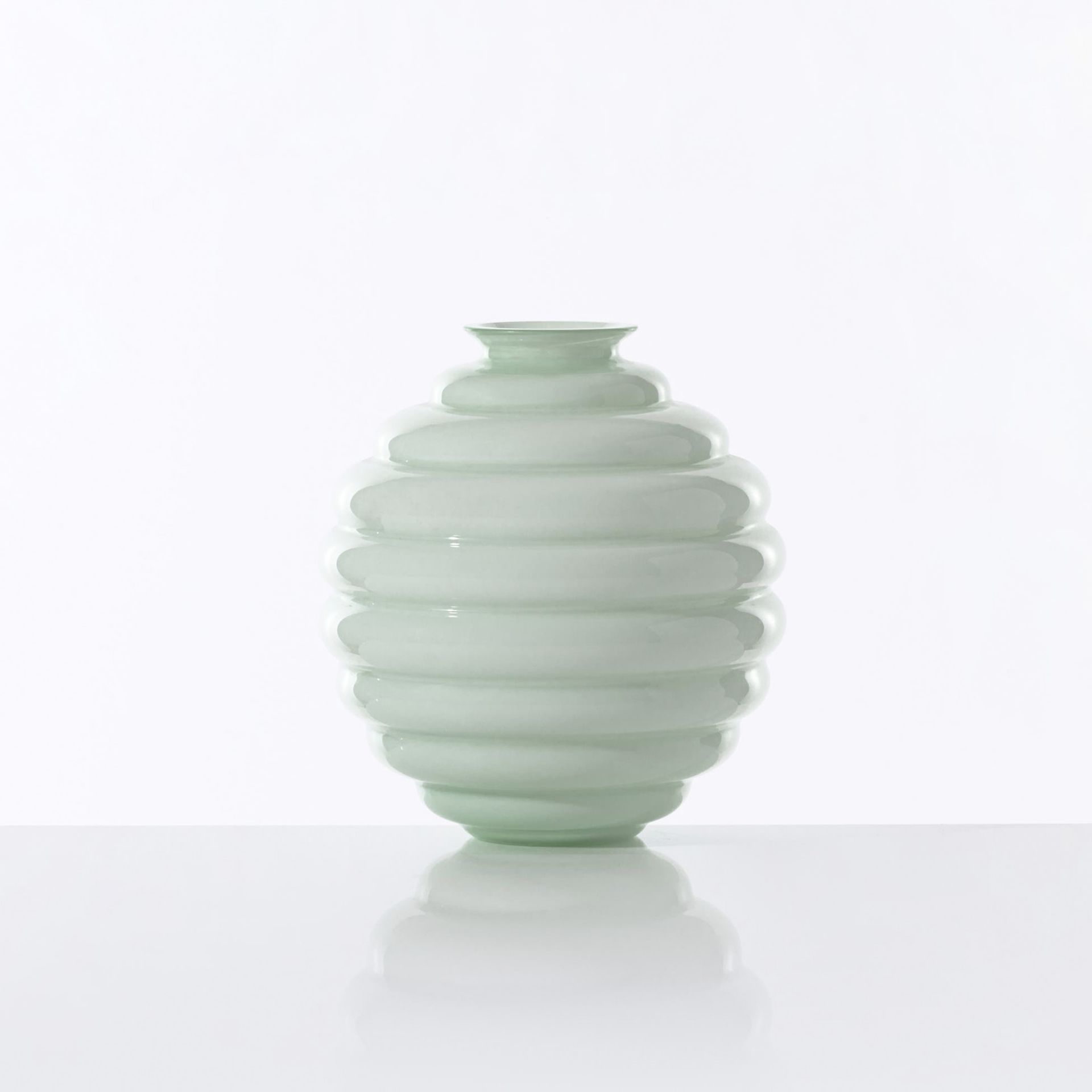 VENINI Vaso Dèco Small Verde Rio  24.5 / Ø 23 CM 707.07