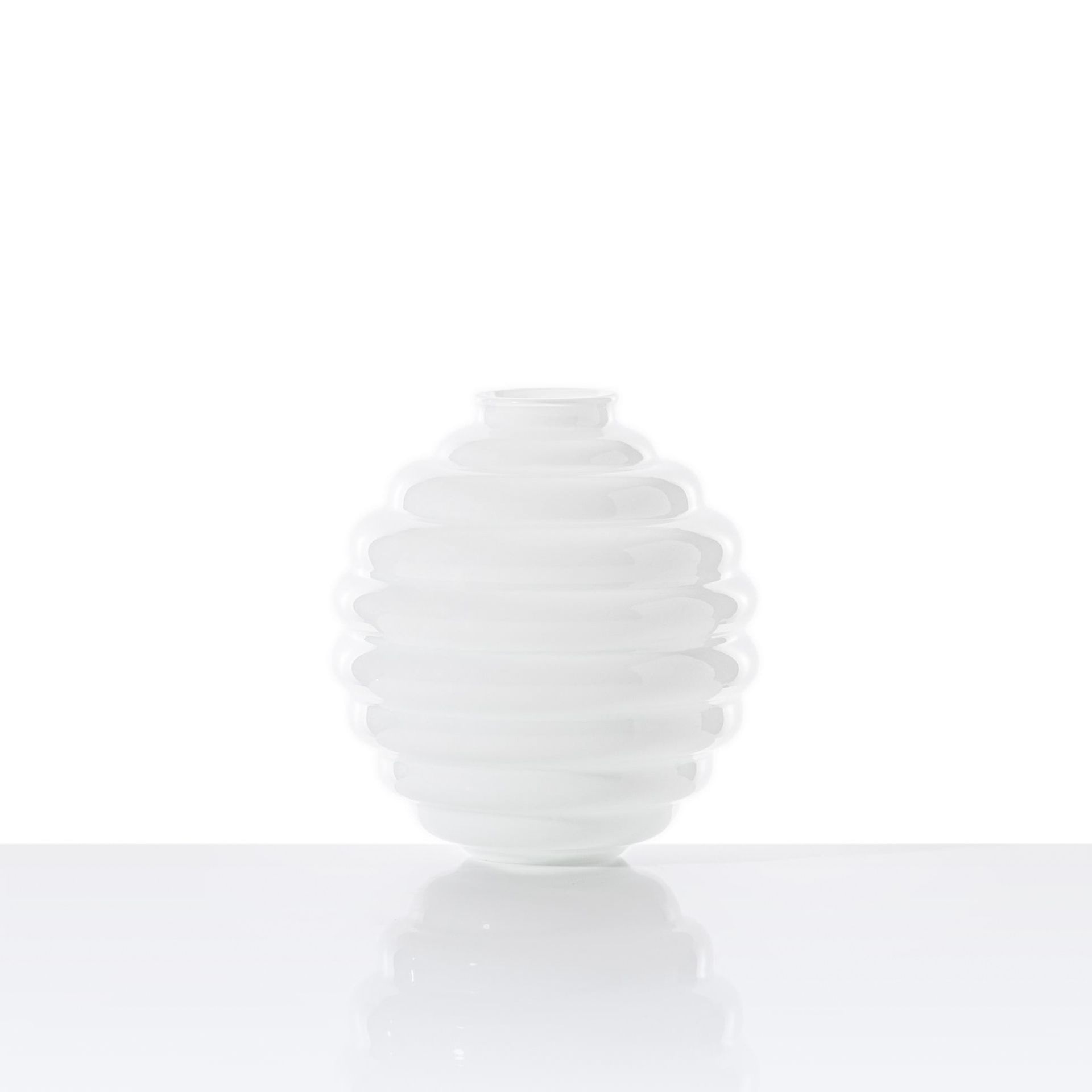 VENINI Vaso Dèco Extrasmall Lattimo  17 CM - H 18 CM 707.08