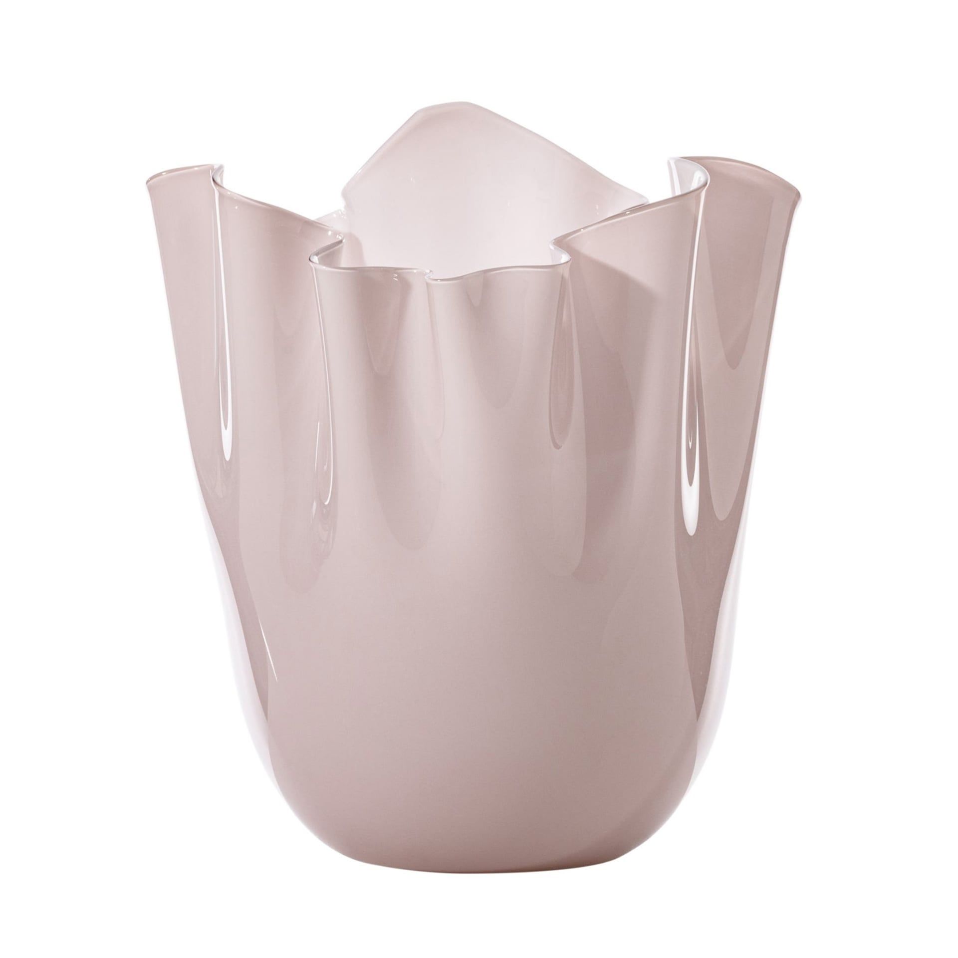 VENINI Vaso Fazzoletto Large Rosa Cipria 23CM – H 31CM 700.00