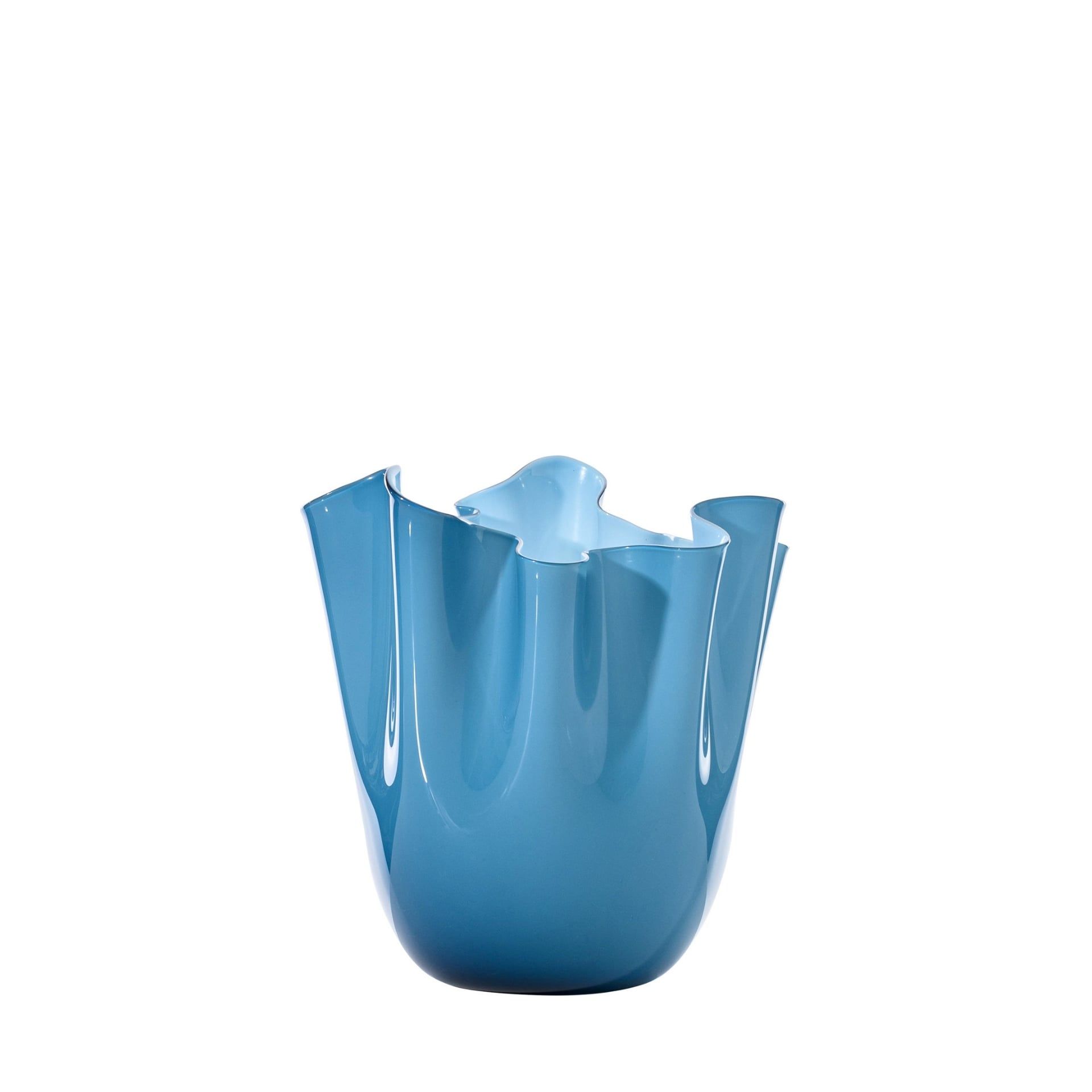 VENINI Vaso Fazzoletto Small Orizzonte 13,5 CM – H 13,5 CM 700.04